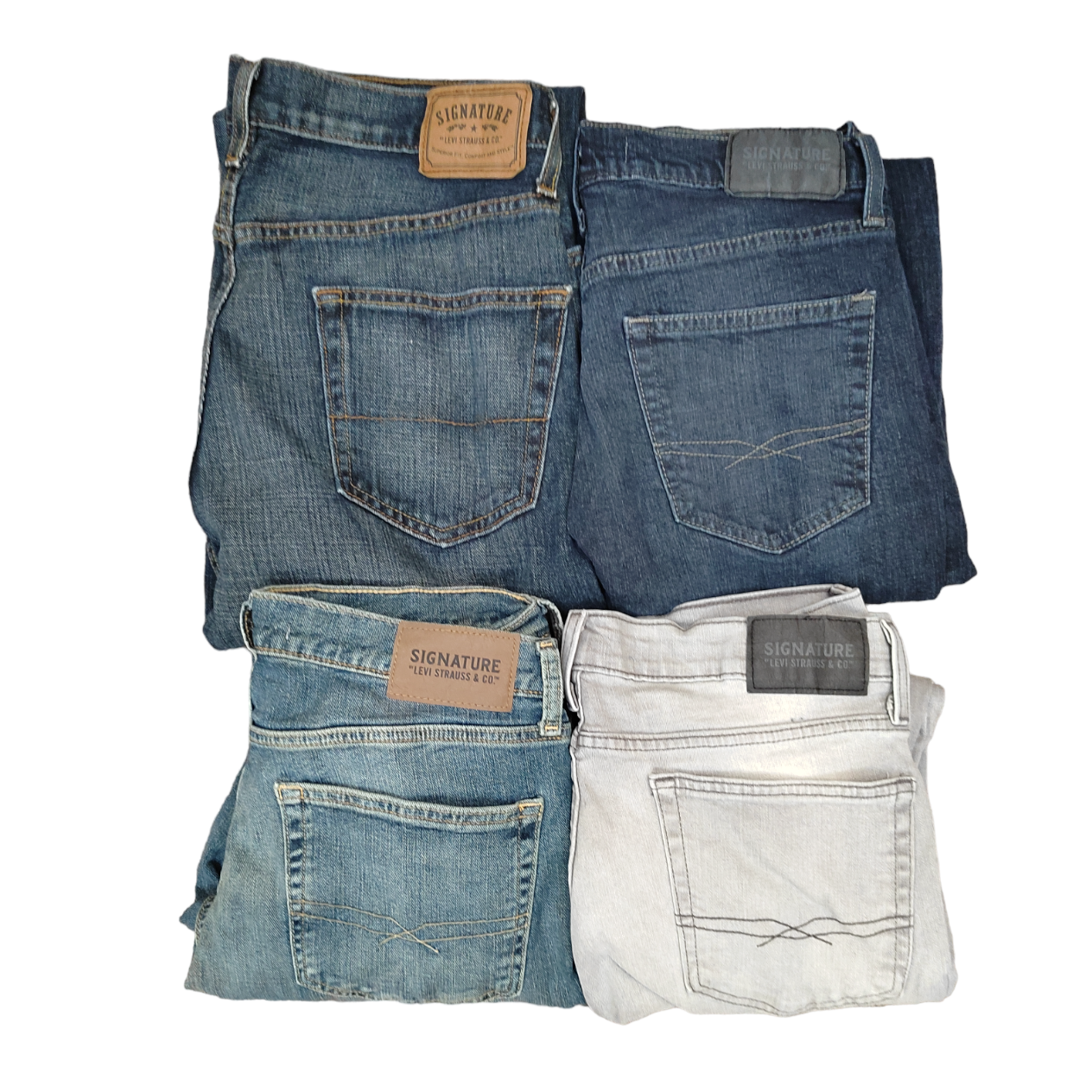 Levi Signature Jeans - Grade A Condition - Assorted Styles and Sizes x10