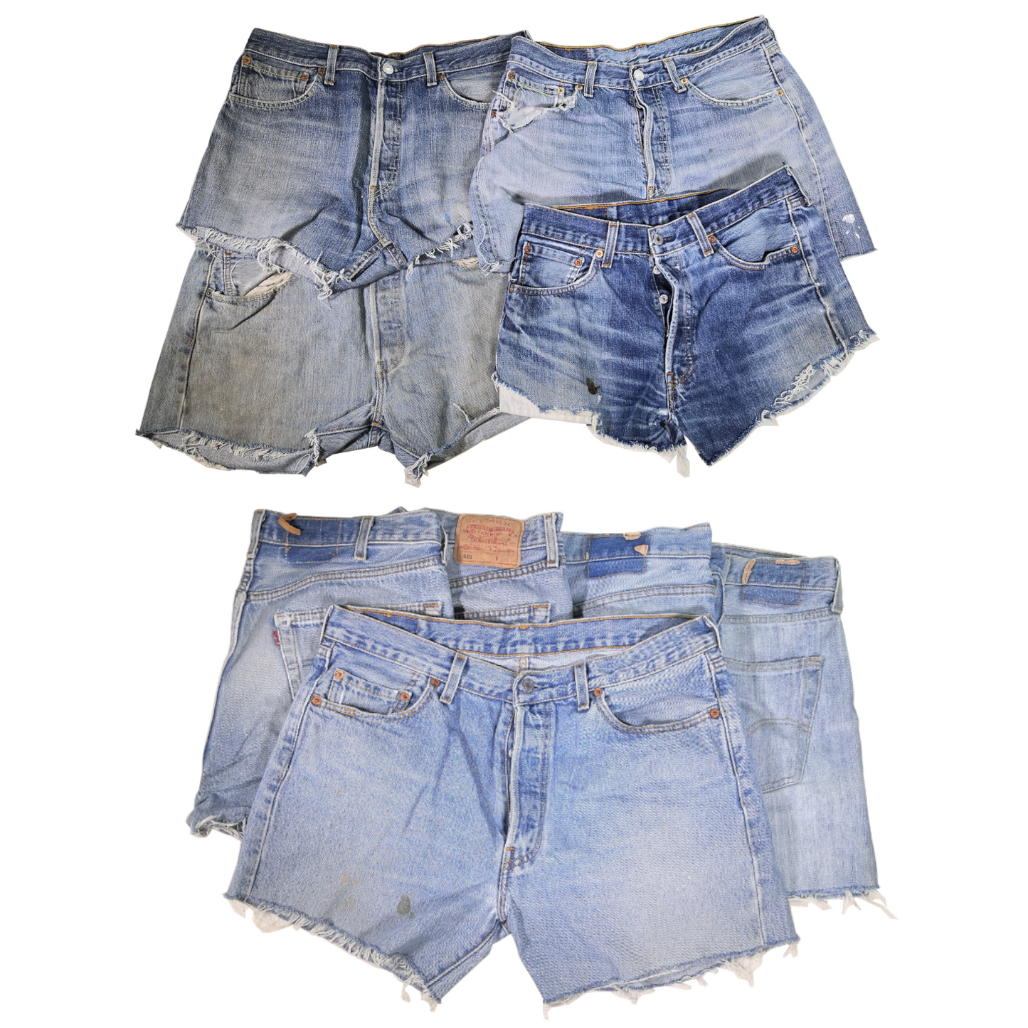 Wholesale / Joblot Levis Womens Shorts High Waisted Hotpants Levi Grade C x20