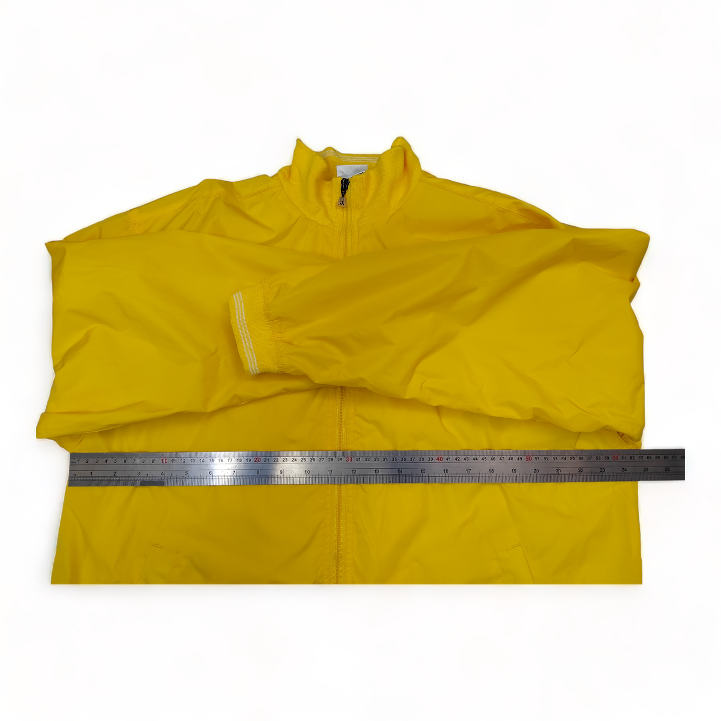 Adidas Raincoat Men’s Large Yellow – Vintage