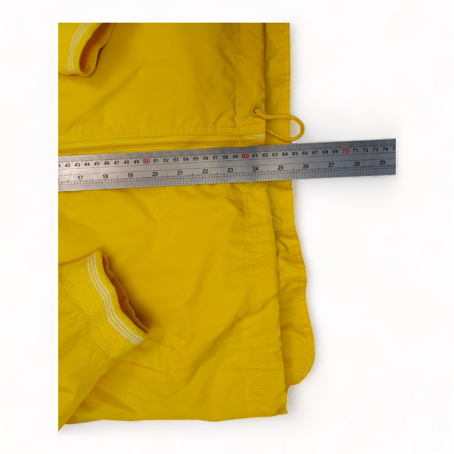 Adidas Raincoat Men’s Large Yellow – Vintage