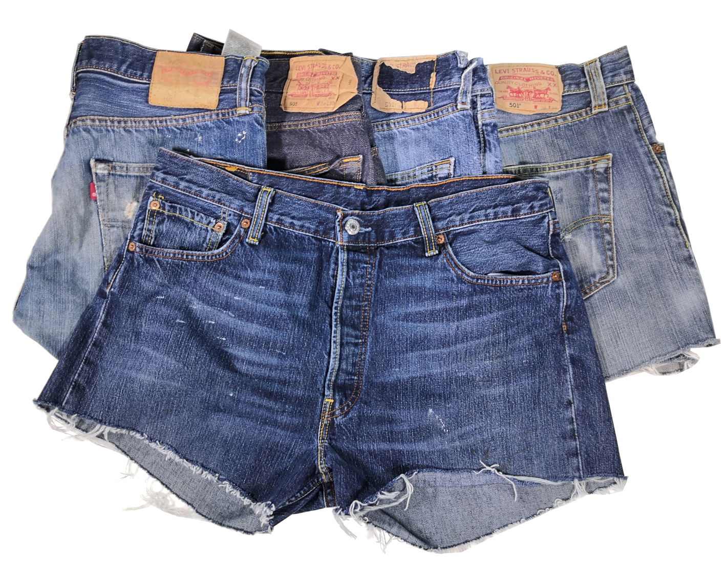 Wholesale / Joblot Levis Womens Shorts High Waisted Hotpants Levi Grade C x20