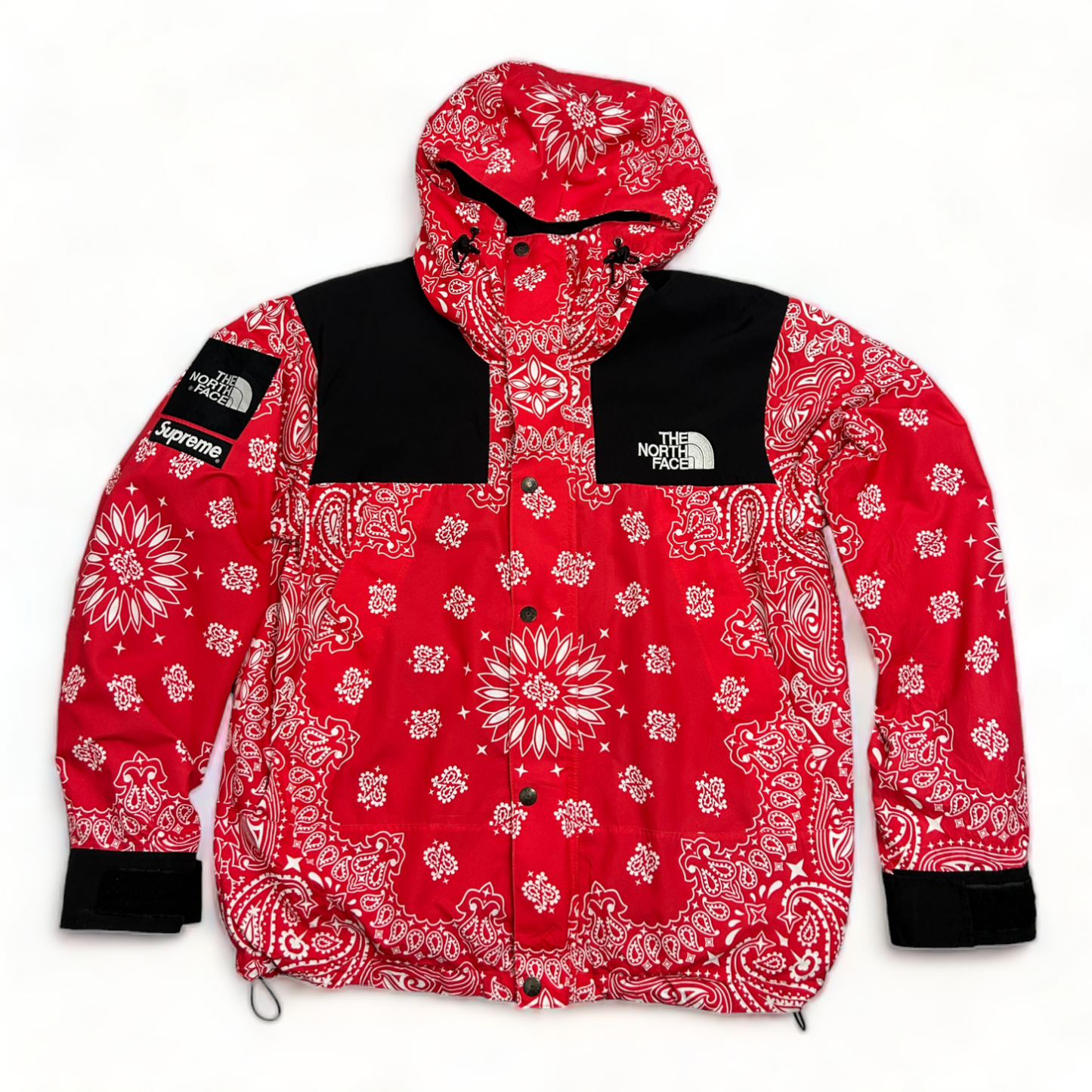 Supreme x The North Face FW14 Bandana Mountain Jacket Red - Small - Rare & Authentic