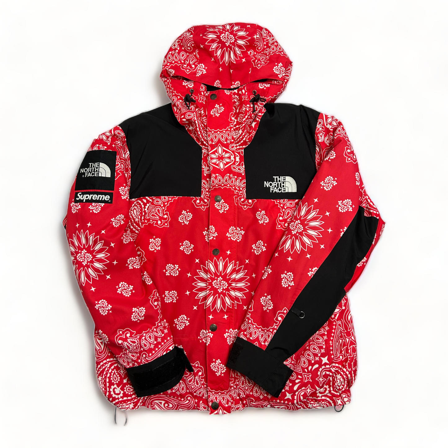 Supreme x The North Face FW14 Bandana Mountain Jacket Red - Small - Rare & Authentic