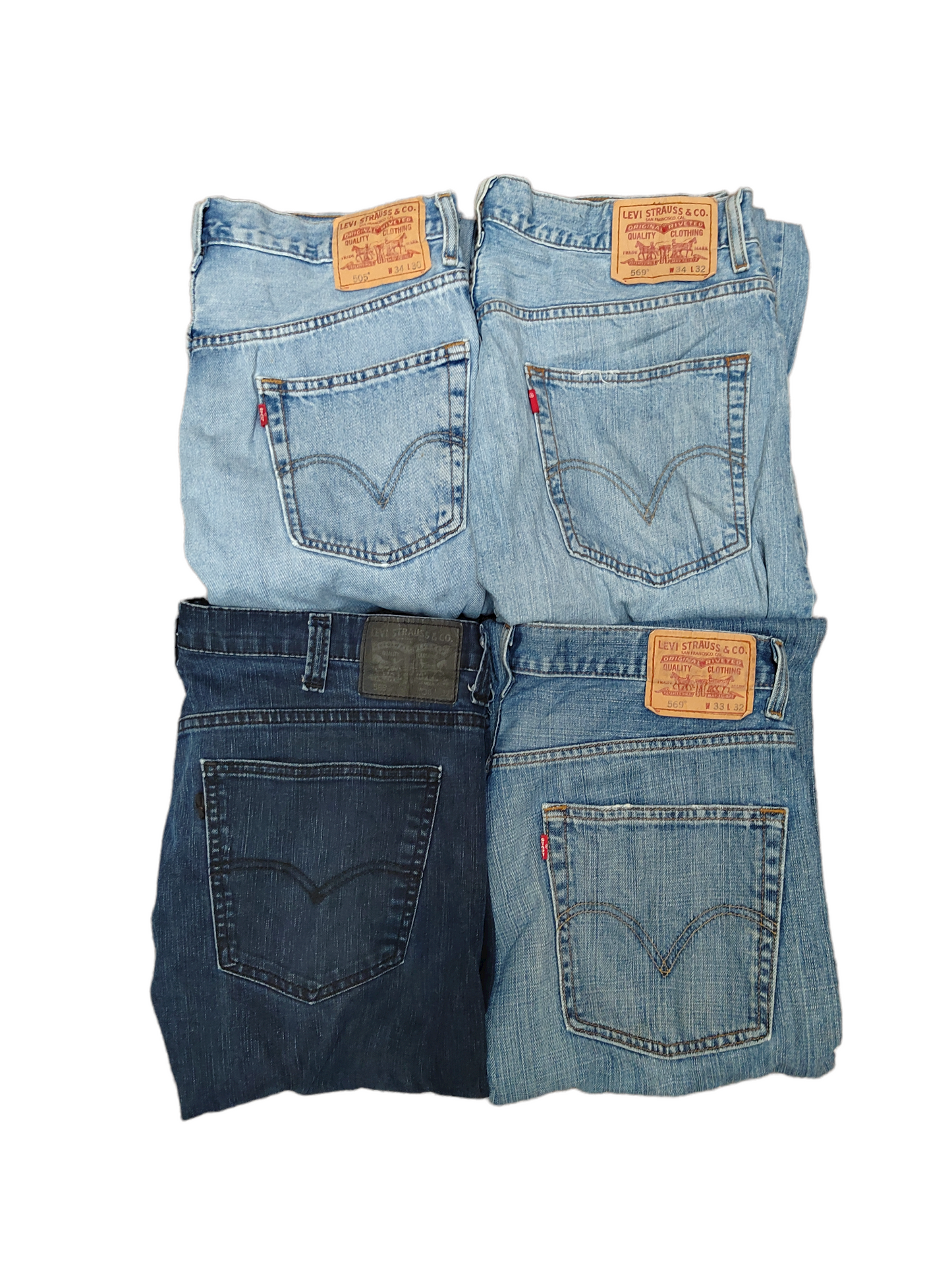 Wholesale/Joblot Levi Jeans Mixed x10 Grade B Levis