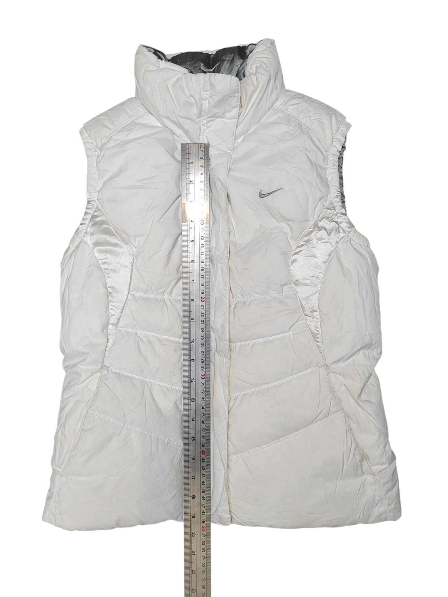 Nike Women's Small 4-6 Reversible Jacket White / Silver