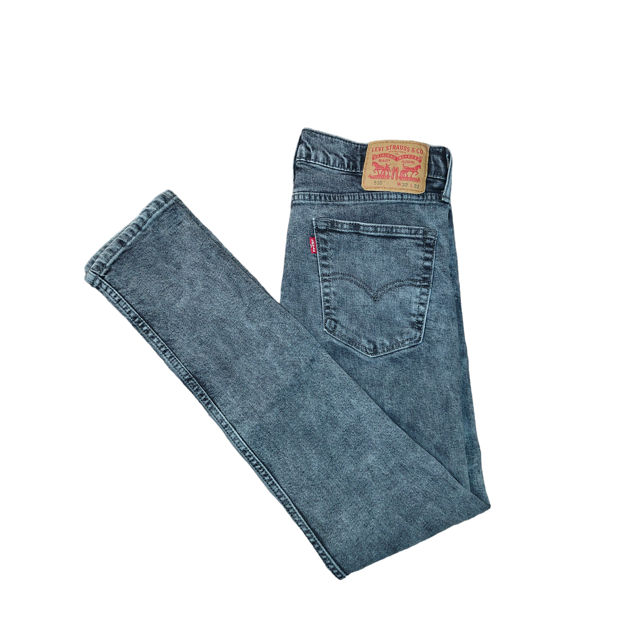 Levi's 510 Skinny Jeans Charcoal Coal | 32W 30L