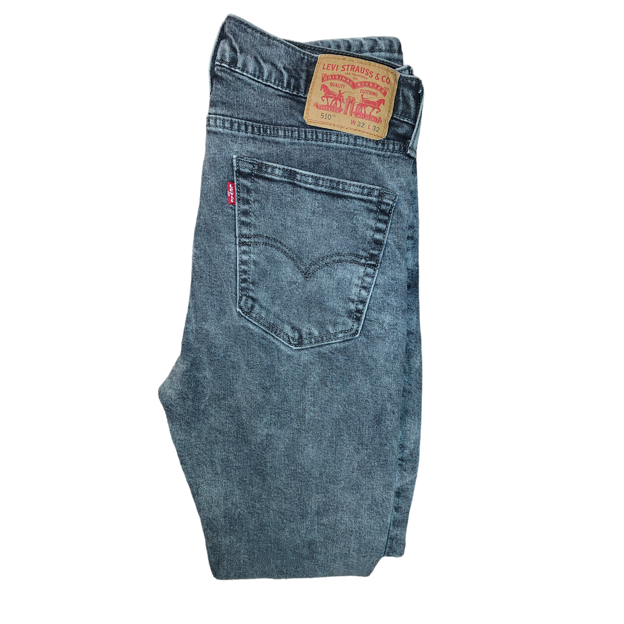 Levi's 510 Skinny Jeans Charcoal Coal | 32W 30L