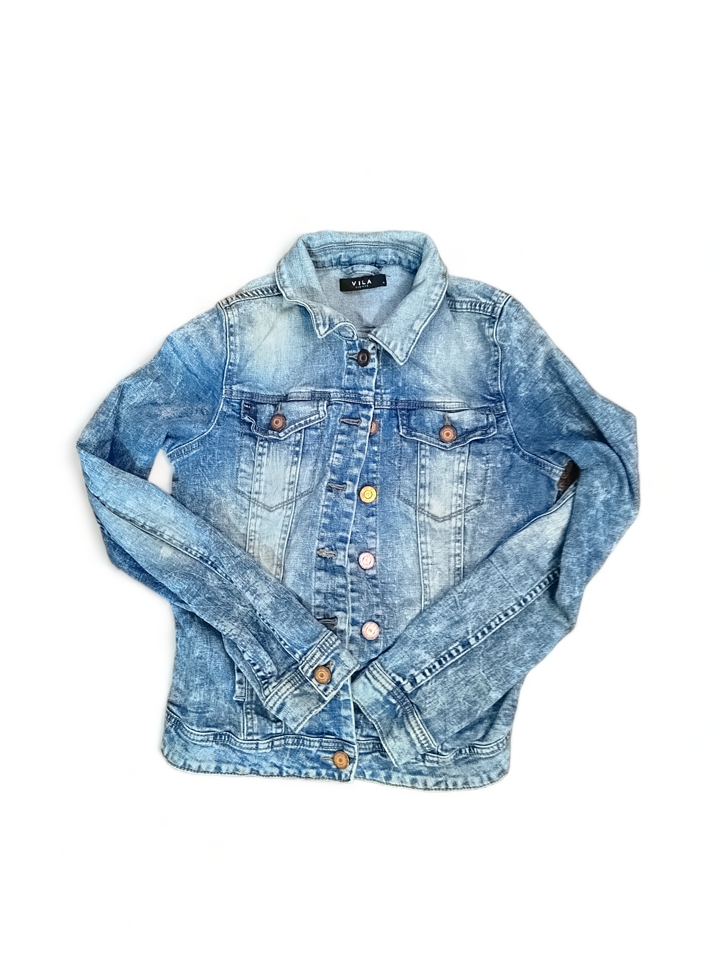 Denim Jackets Women's Blue Job lot Wholesale Button Up XS - M x10