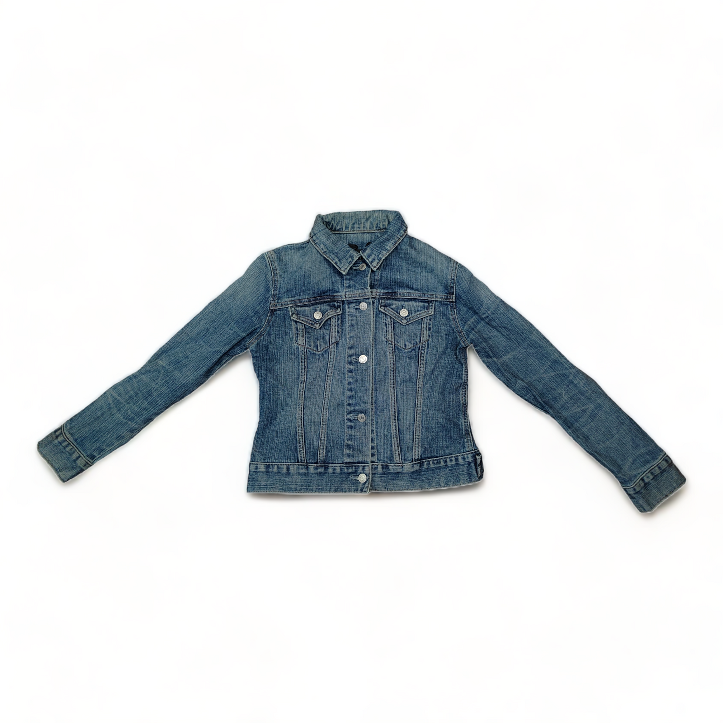 GAP Denim Jacket Women’s Extra Small Blue Button Up