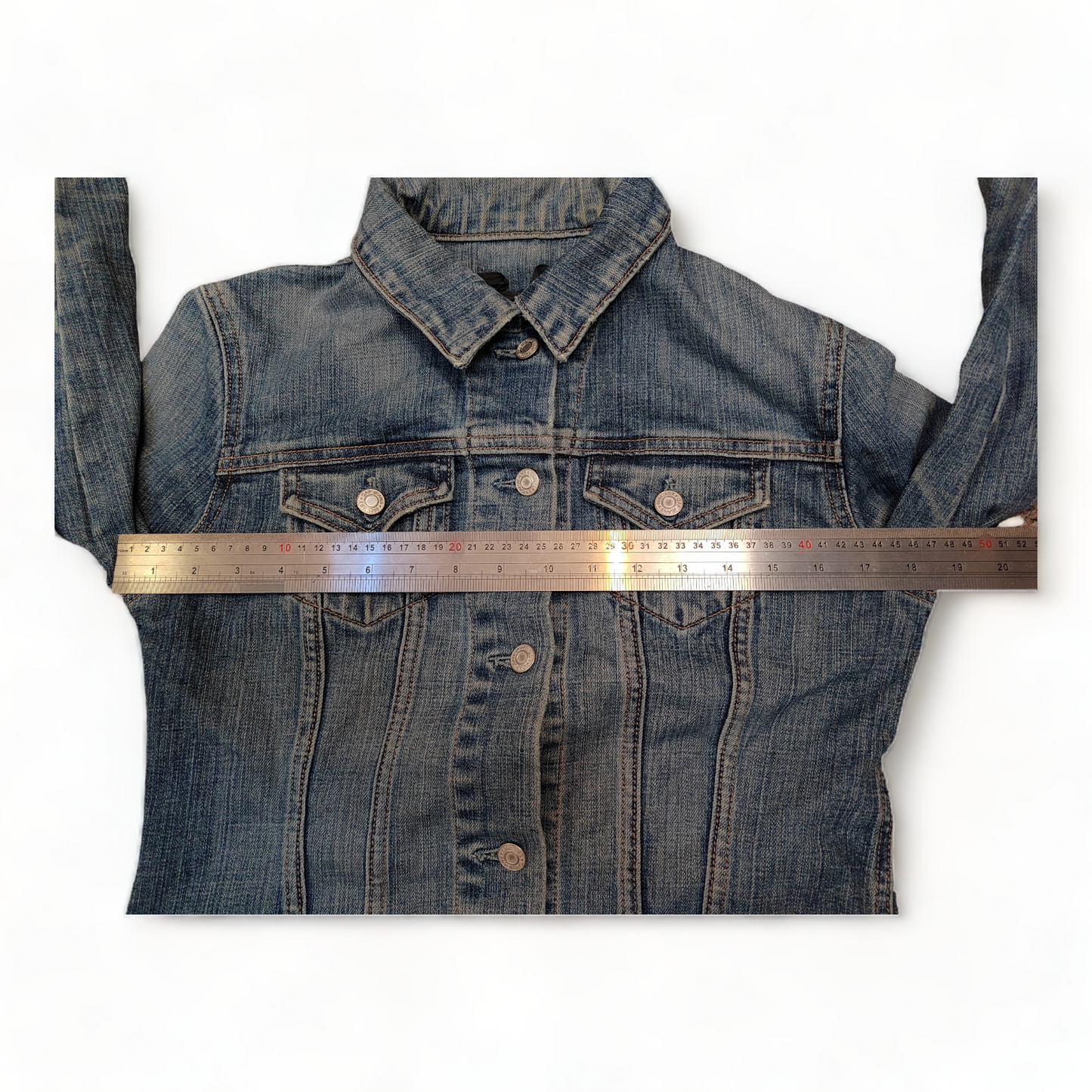 GAP Denim Jacket Women’s Extra Small Blue Button Up