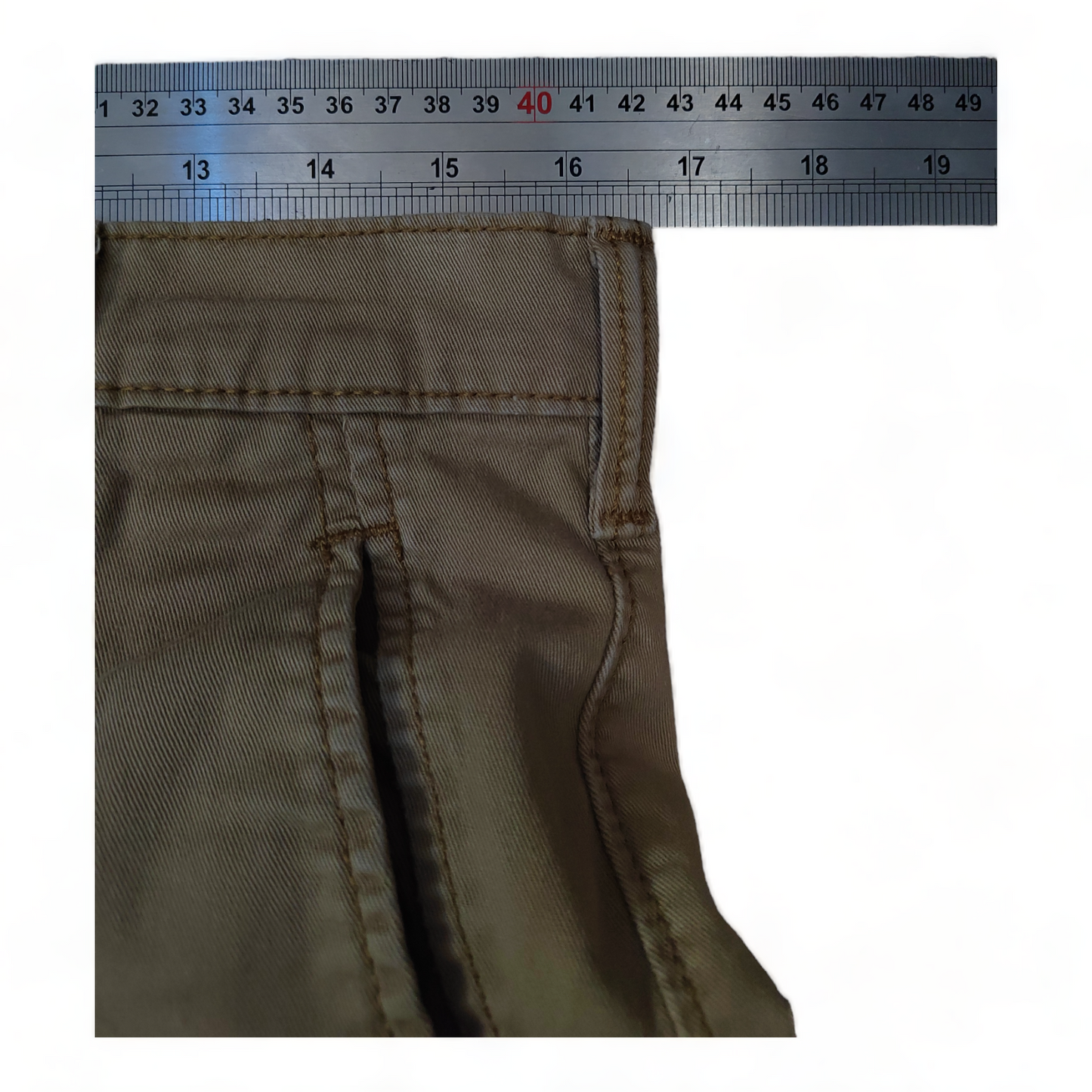 Levis Cargo Mens Tan W33 – 33 x 26 – White Label – Levis