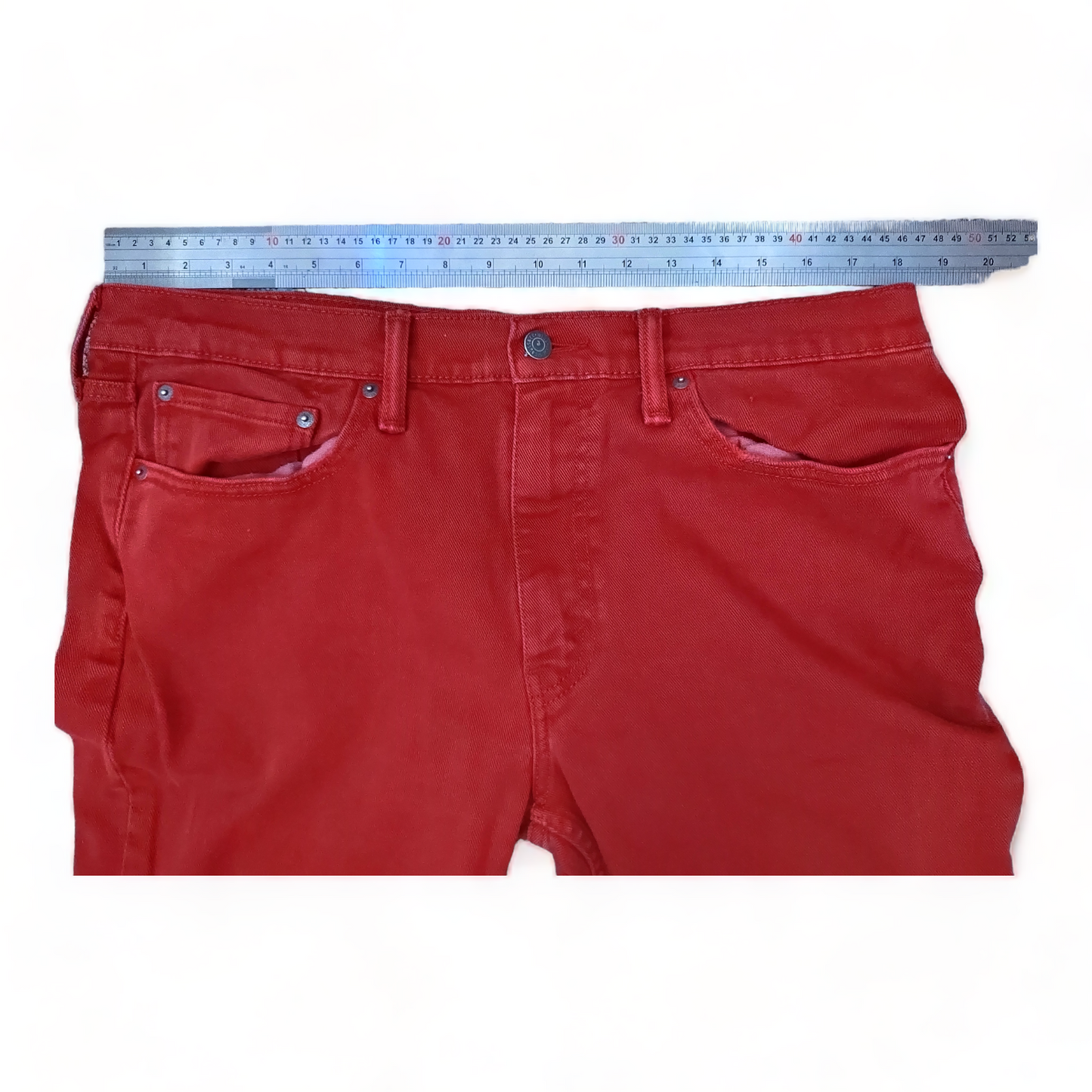 Levi 514 W36 Mens Red – 36 x 32 – Straight - Levis