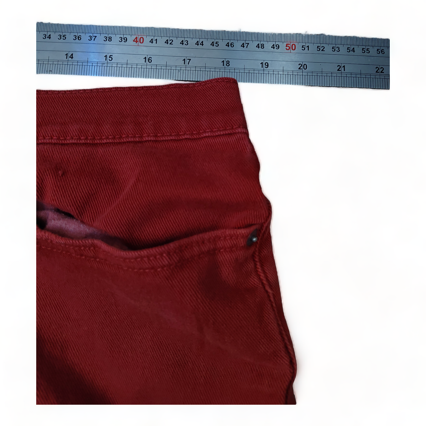 Levi 514 W36 Mens Red – 36 x 32 – Straight - Levis