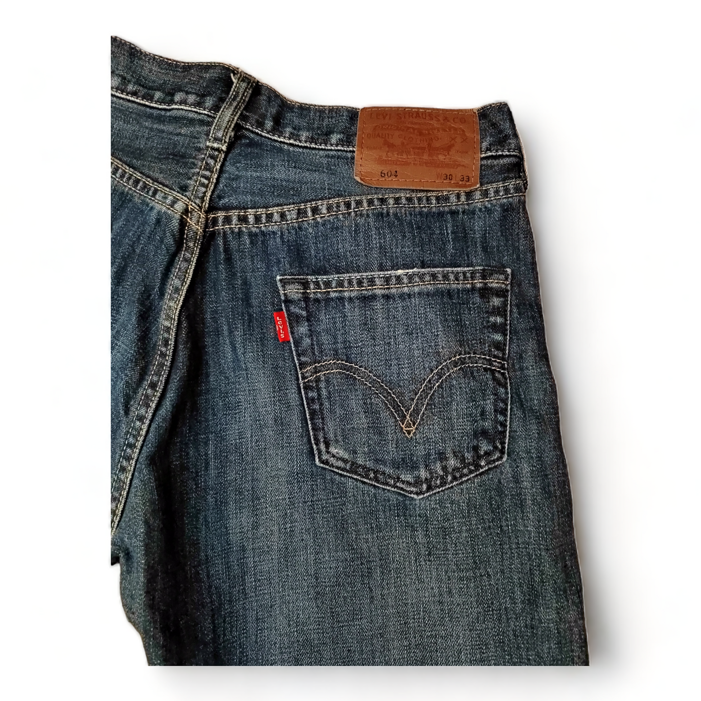 Levi 604 W31 Mens Dark Blue – 31 x 29 – Levis Denim