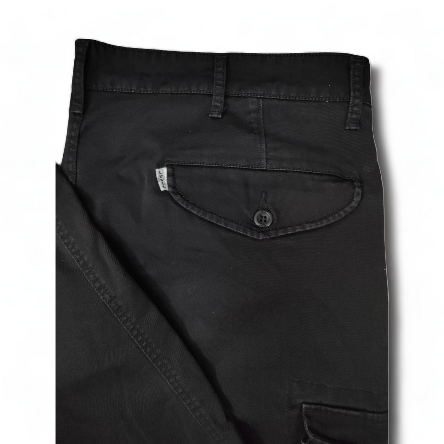 Levi Cargo W42 Mens Black – 42  x 31 – Levis