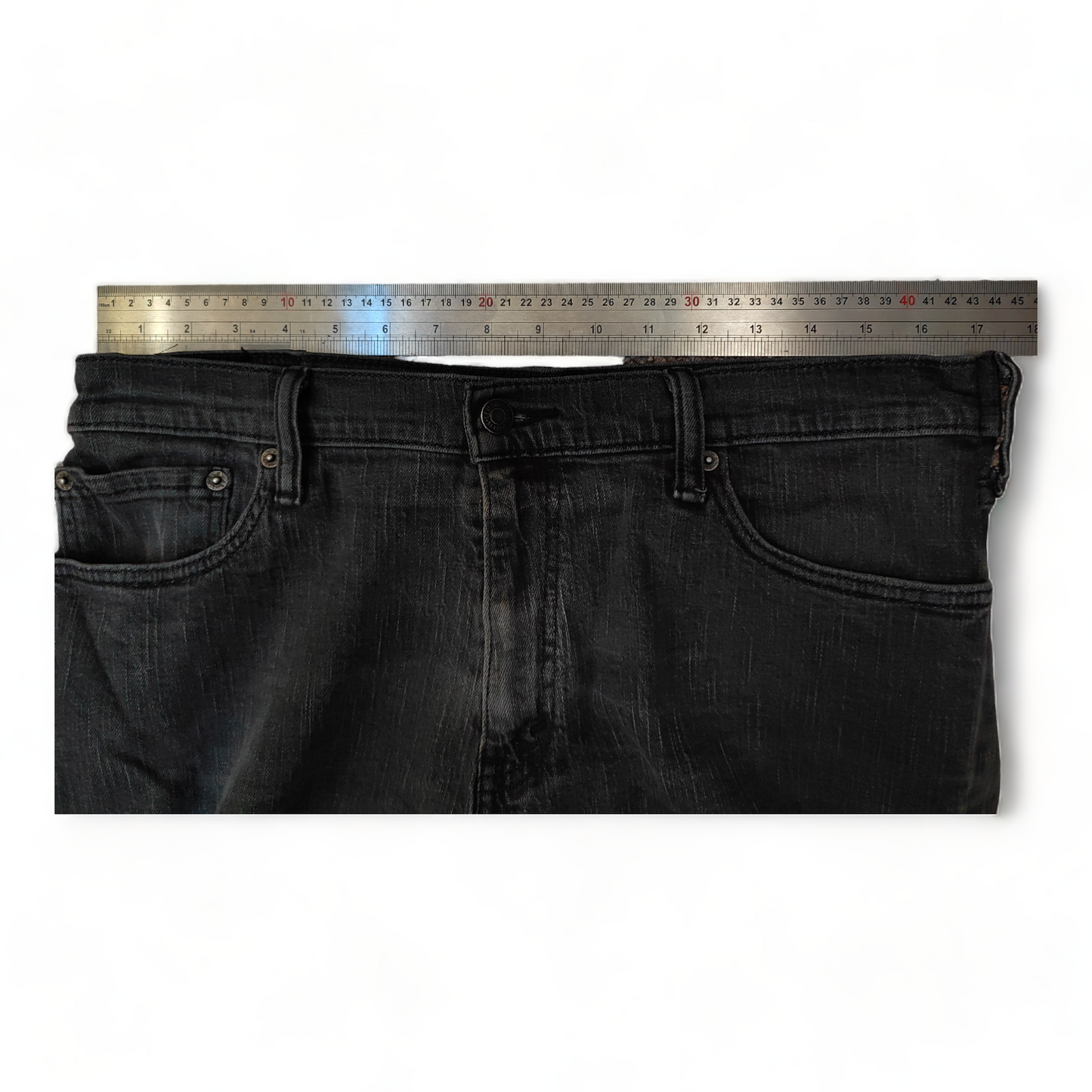 Levi 514  Mens W34 Charcoal – 34 x 30  Regular Straight – Levis Jeans