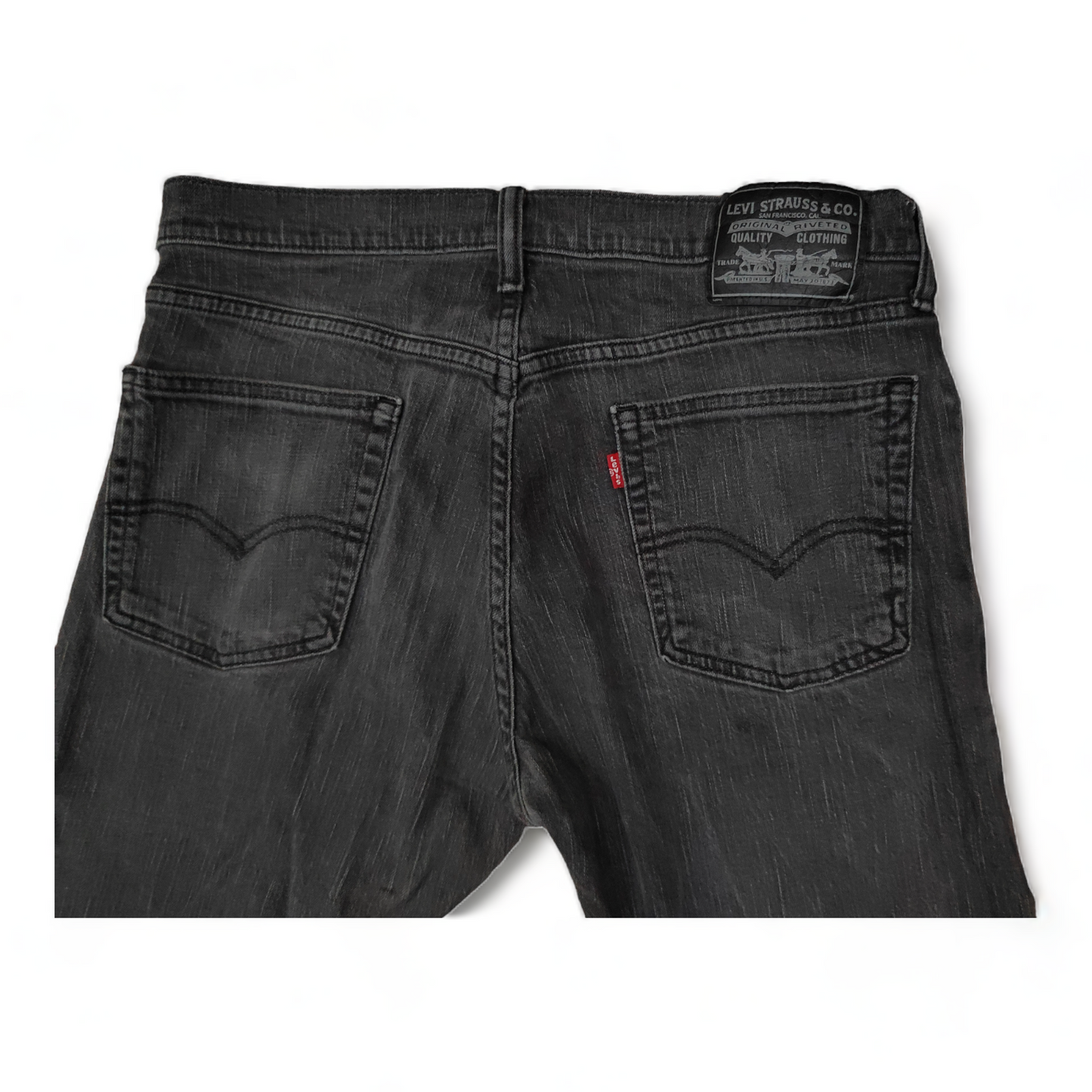 Levi 514  Mens W34 Charcoal – 34 x 30  Regular Straight – Levis Jeans