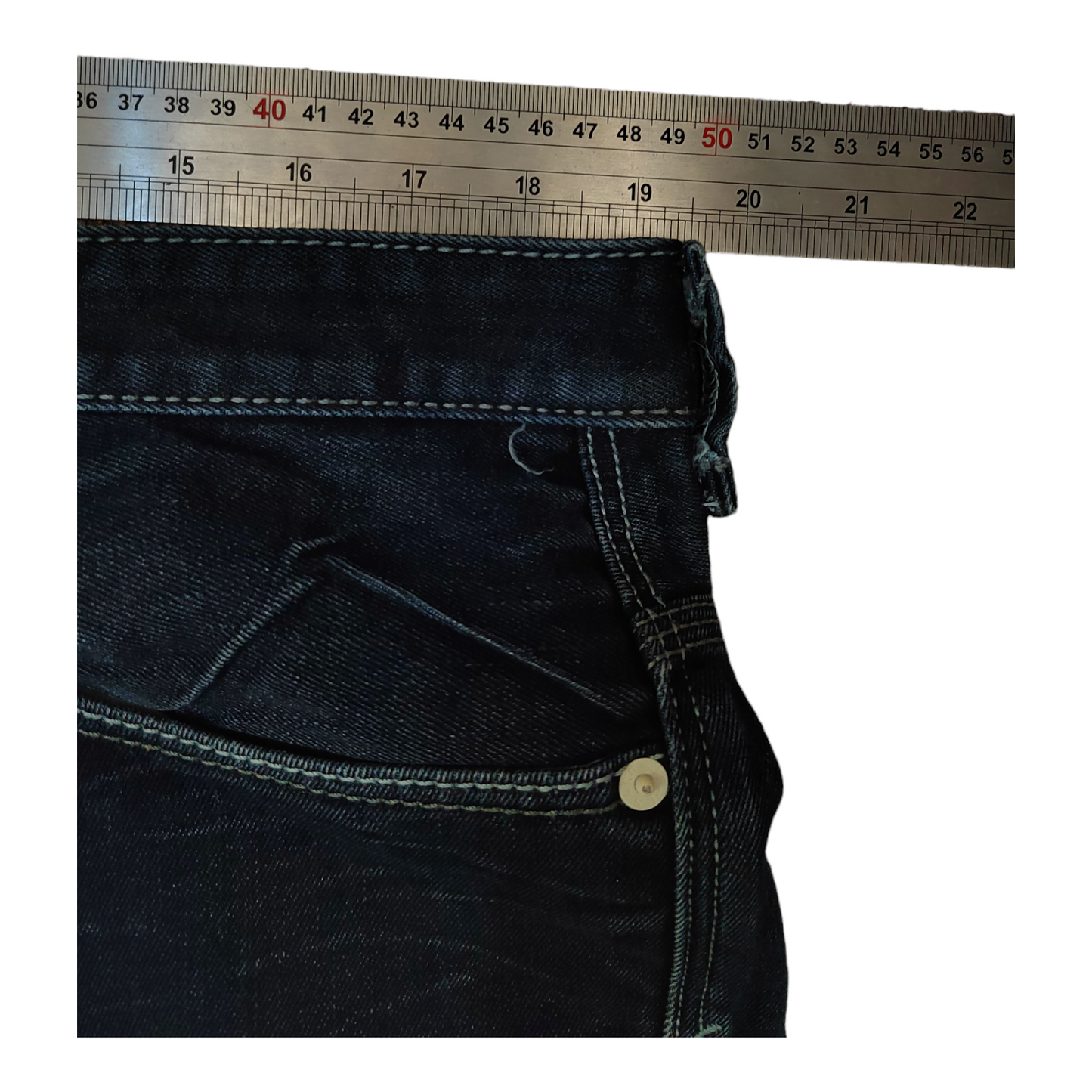 Levi 569 Mens W39 – Dark Blue – 39 x 32 – Black Label – Loose Straight Fit -  Levis Jeans