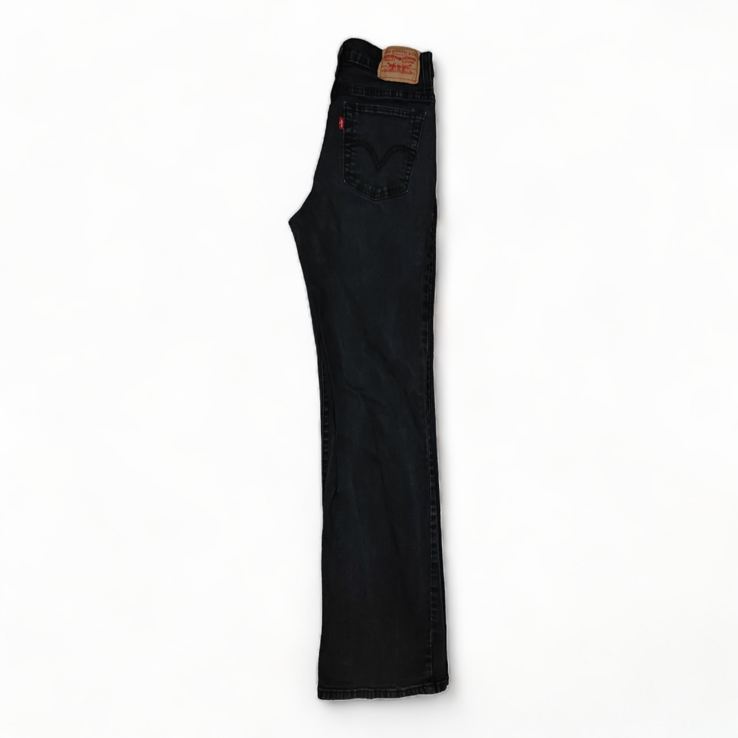 Levi 512 Womens W26 Black – 36 x 31 - Perfectly Slimming – Levis Jeans