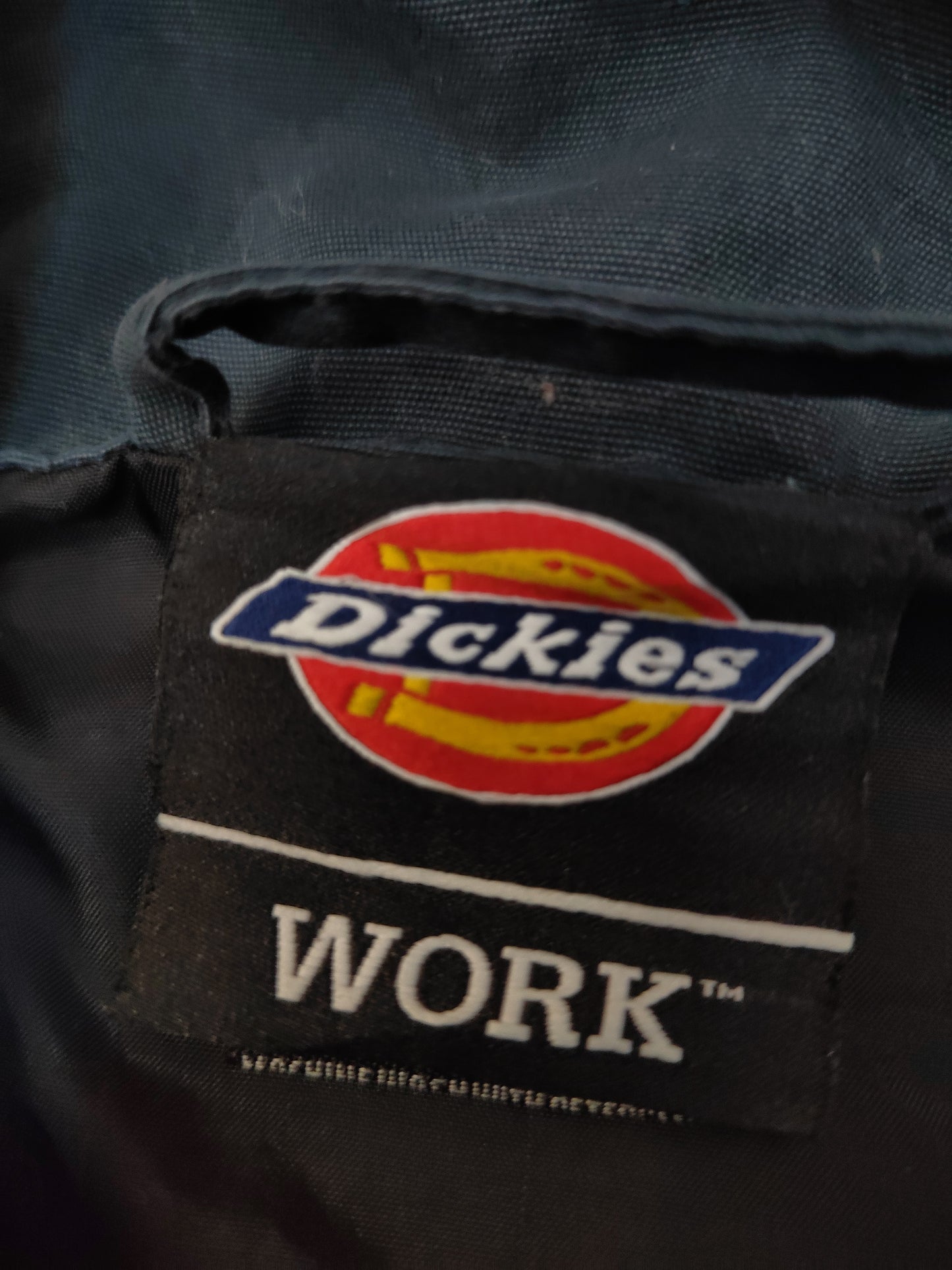 DICKIES Work Coat Mens XL Black Zip up Jacket