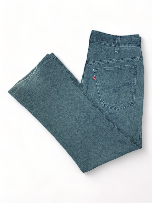 Levi Centre Creased Jeans Mens W32 Grey – Straight Leg – 32 x 29 – Levis