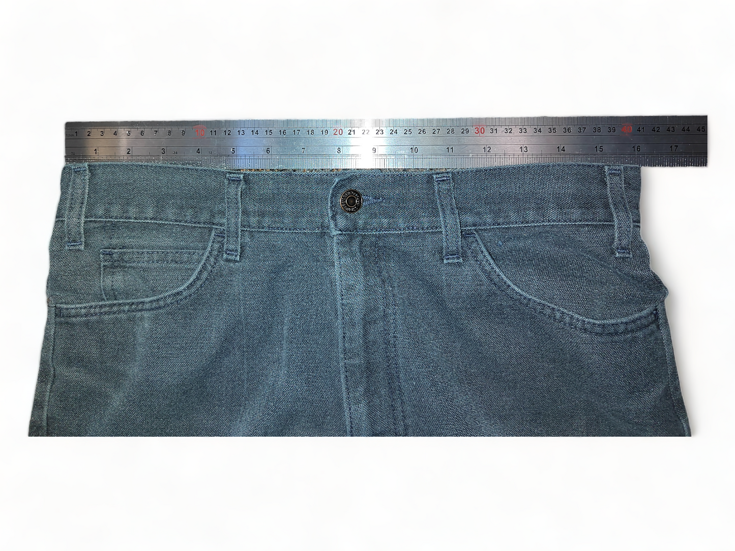 Levi Centre Creased Jeans Mens W32 Grey – Straight Leg – 32 x 29 – Levis