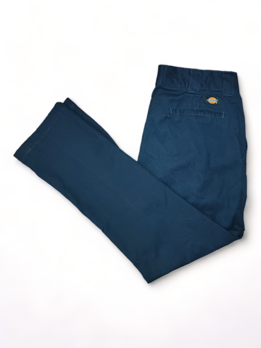 Dickies Flex Mens W35 Navy Blue – Slim Taper – 35 x 31