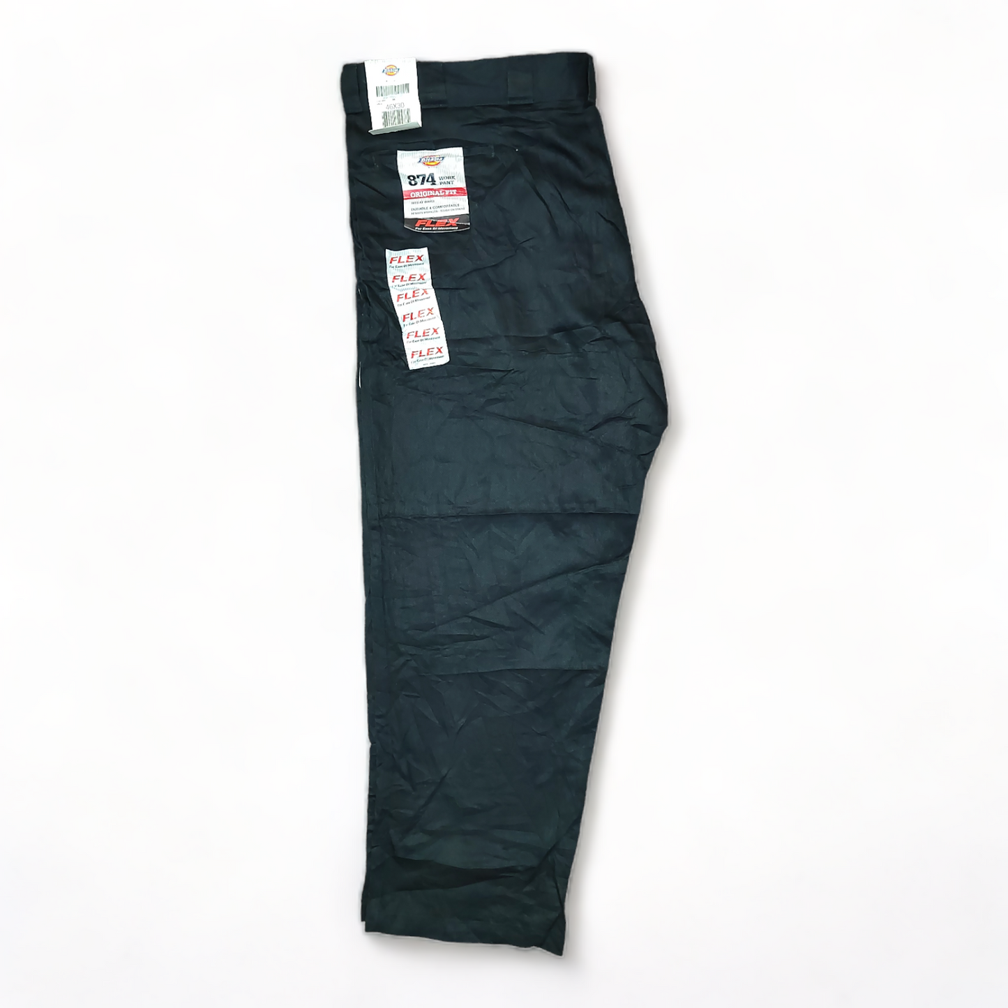 DICKIES Trousers Mens W46 Black – Original Fit – 874 Work Pants