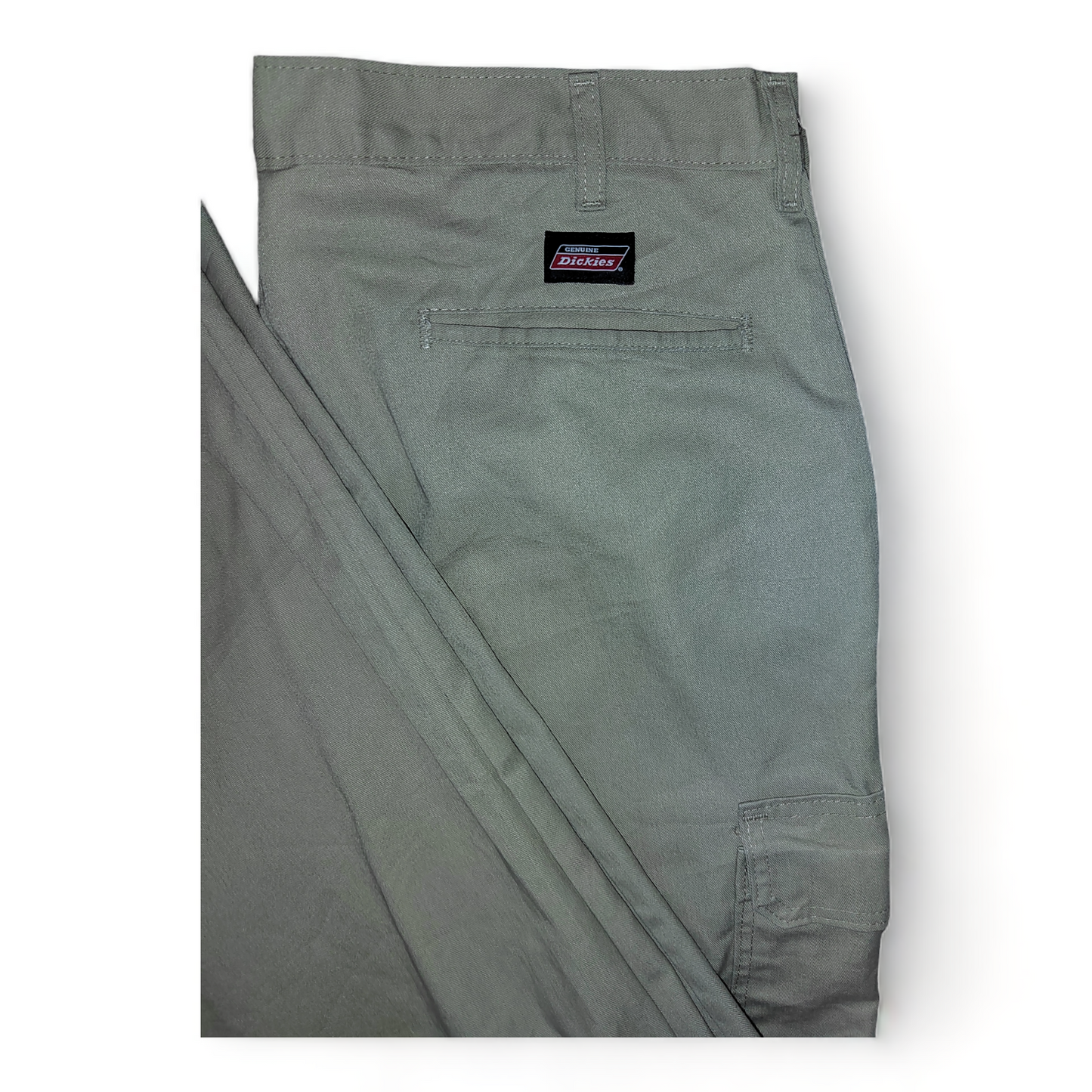 Dickies Cargo Mens W38 Khaki – 38 x 33 – Side pockets – Trousers