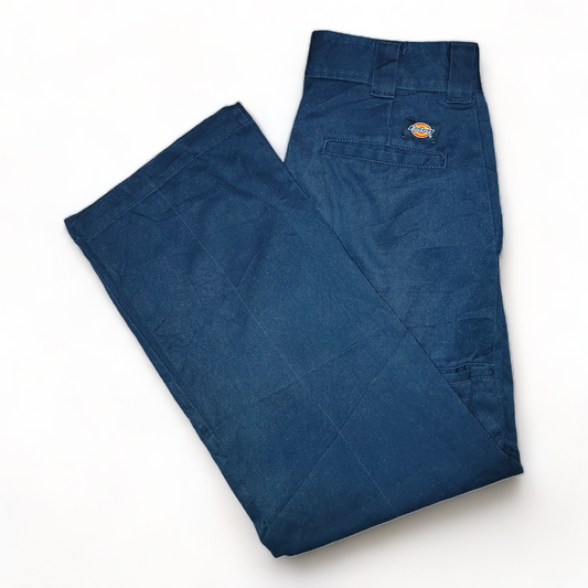 Dickies Mens W30 Navy Blue – 30 x 31 – Loose Fit – Trousers