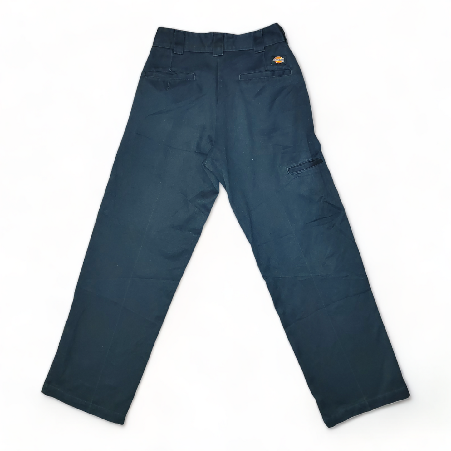 Dickies Mens W30 Navy Blue – 30 x 31 – Loose Fit – Trousers