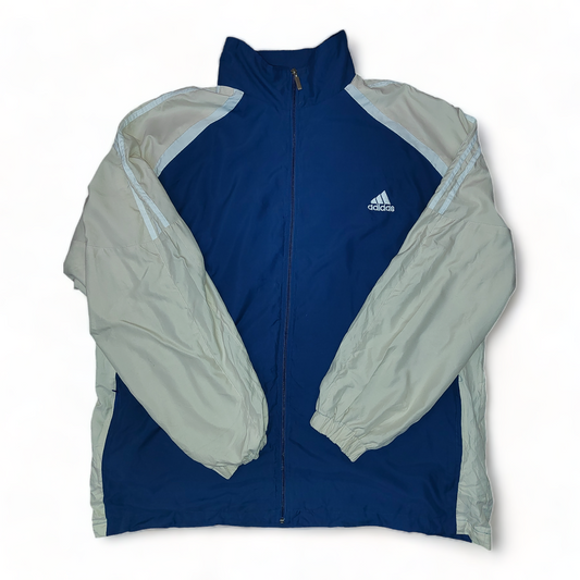 Adidas Vintage Wind Breaker – Mens Extra Large –  Blue – Baggy 80’s