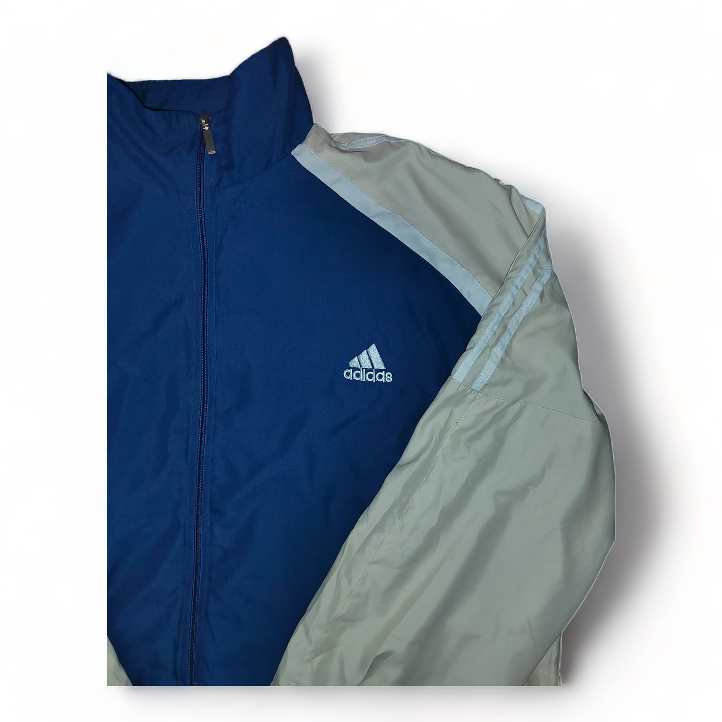 Adidas Vintage Wind Breaker – Mens Extra Large –  Blue – Baggy 80’s