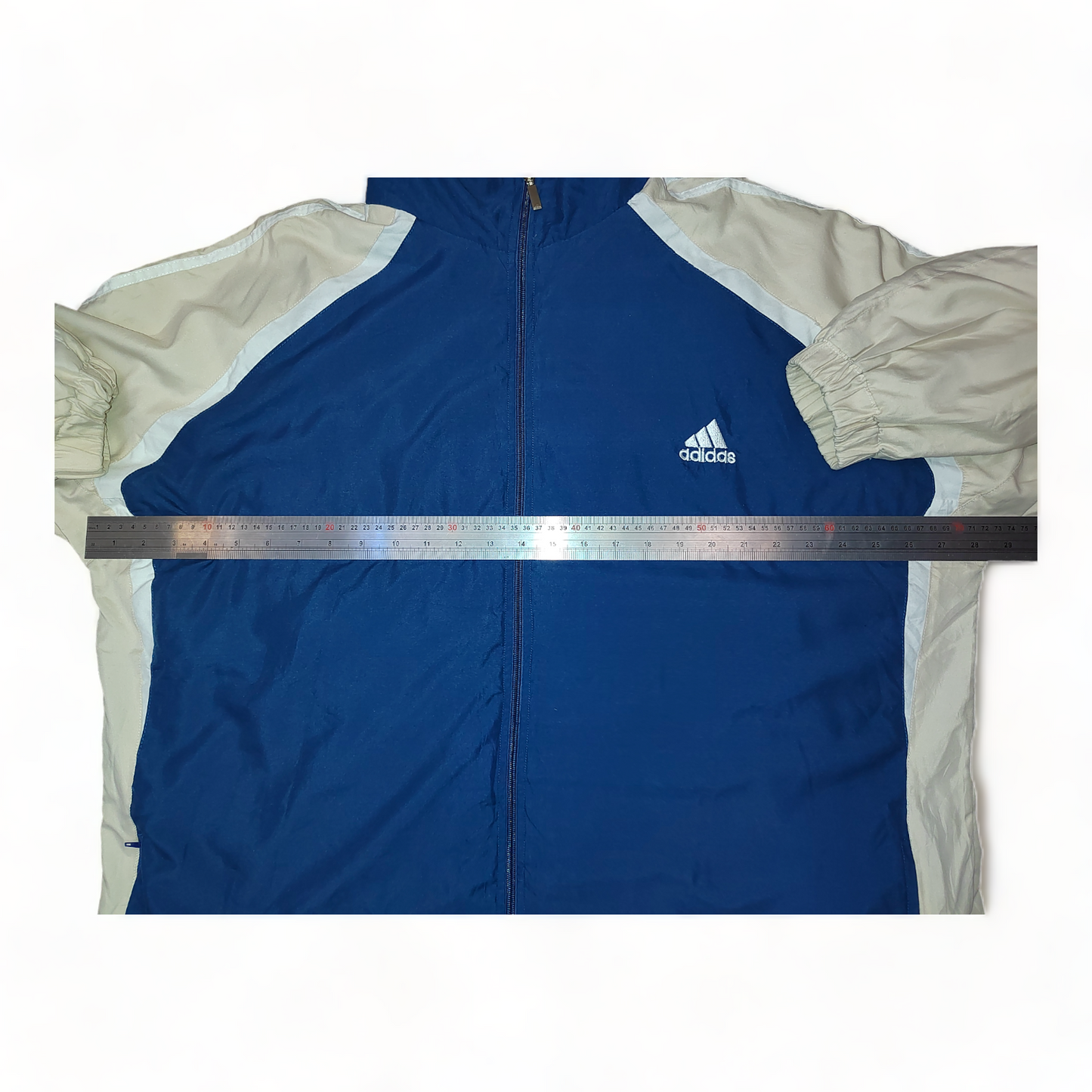 Adidas Vintage Wind Breaker – Mens Extra Large –  Blue – Baggy 80’s