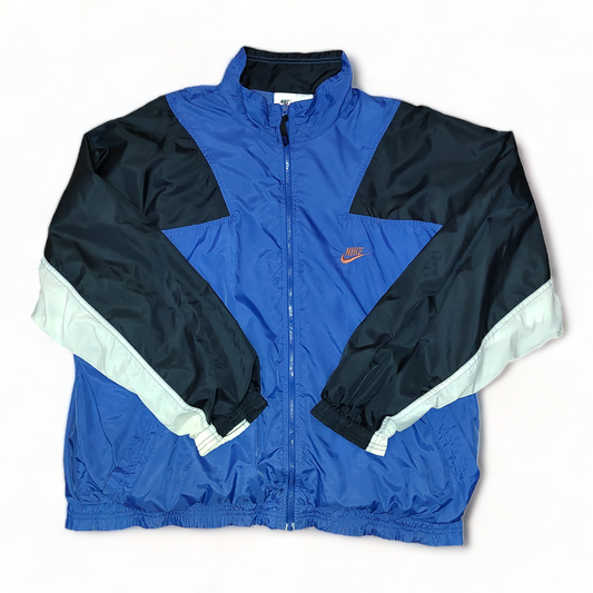 Vintage Nike Windbreaker 90’s Mens Blue Large Baggy