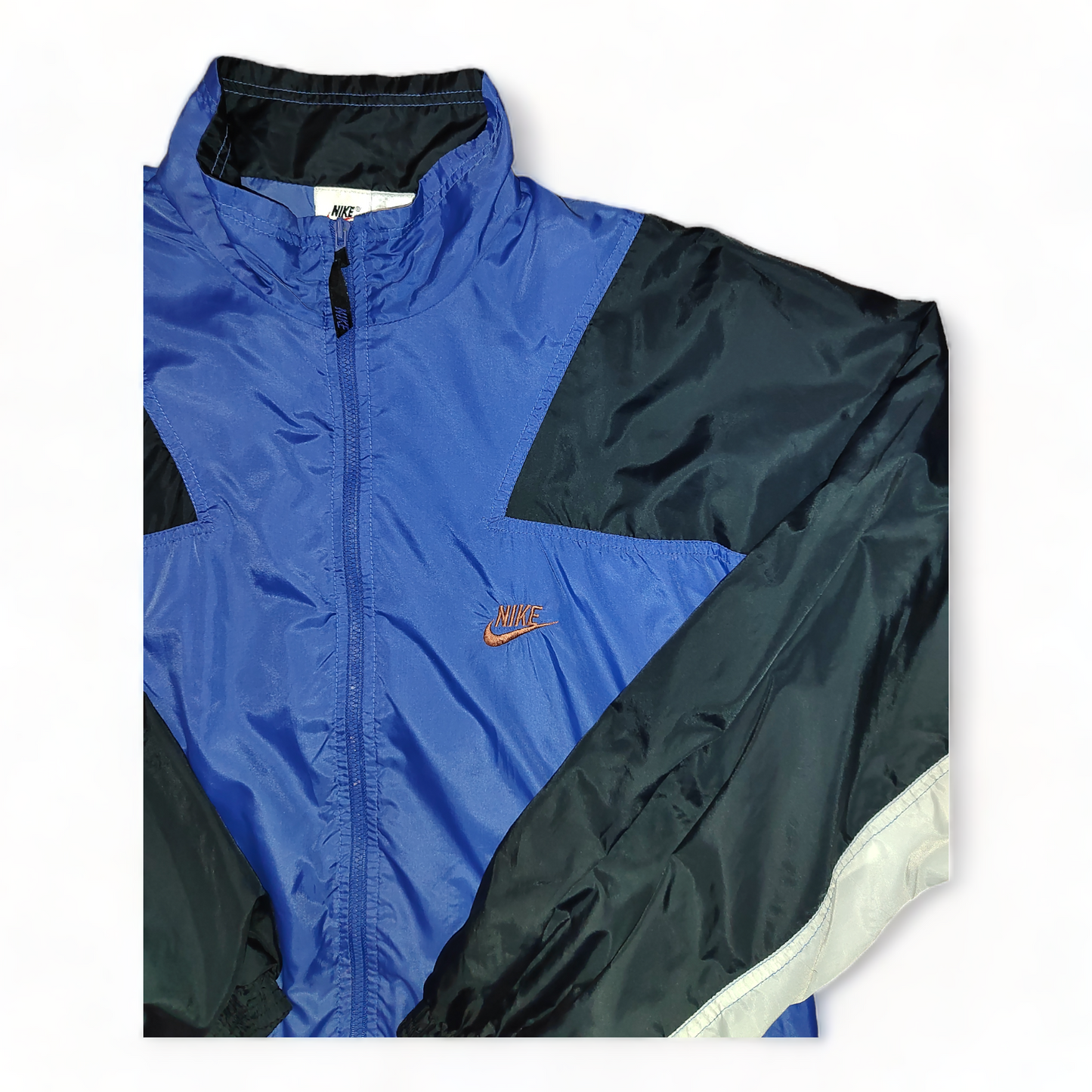 Vintage Nike Windbreaker 90’s Mens Blue Large Baggy