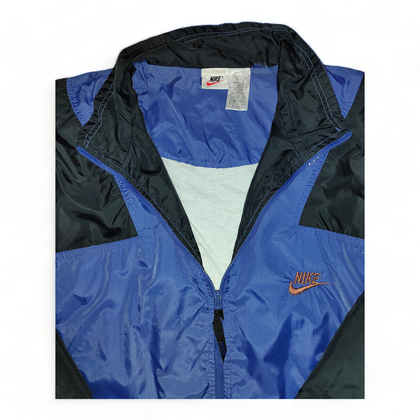 Vintage Nike Windbreaker 90’s Mens Blue Large Baggy