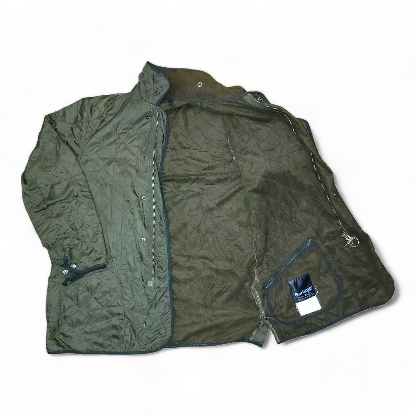 Barbour Jacket Mens Extra Large Green – Polar Quilt