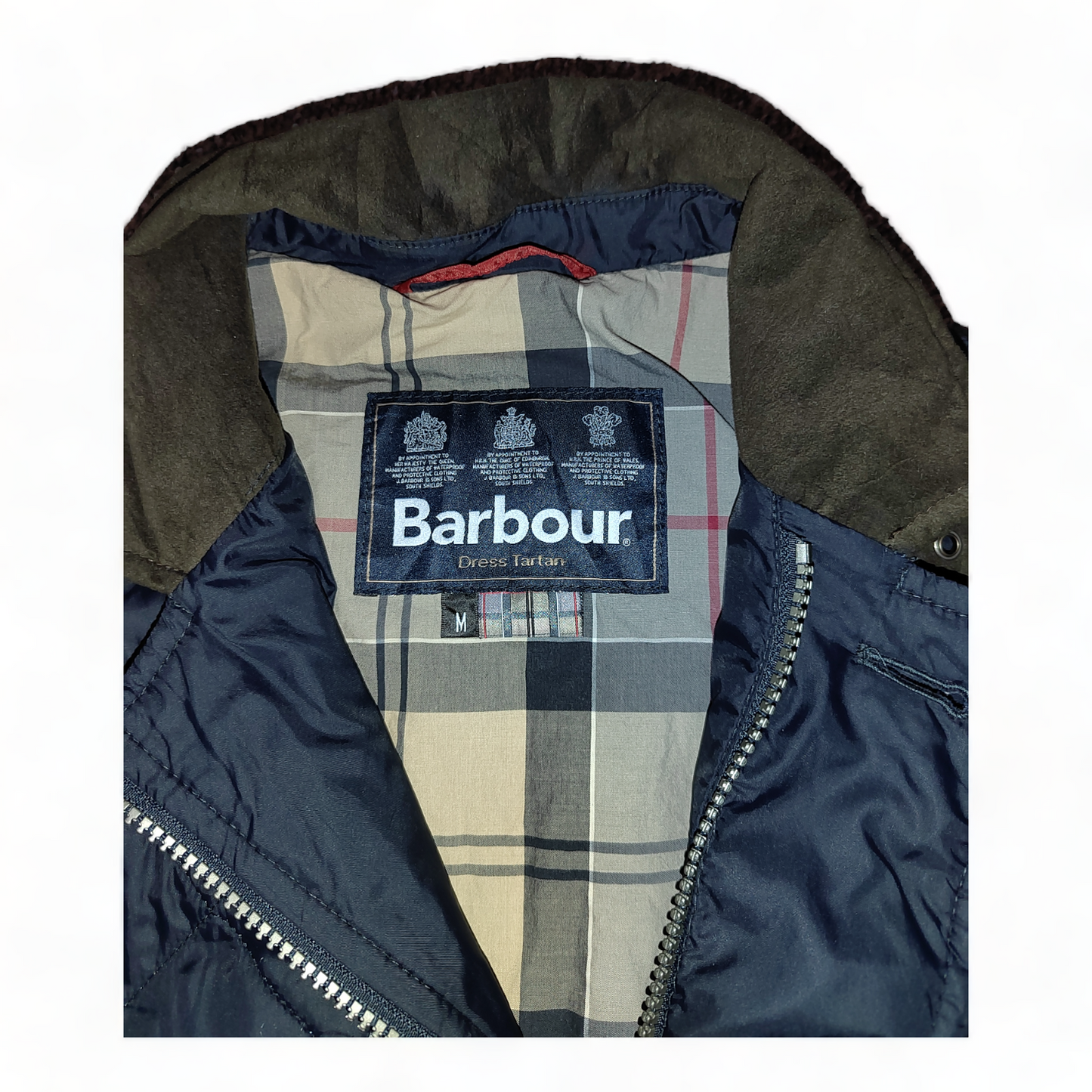 Barbour Womens Medium Navy Blue – Dress Tartan