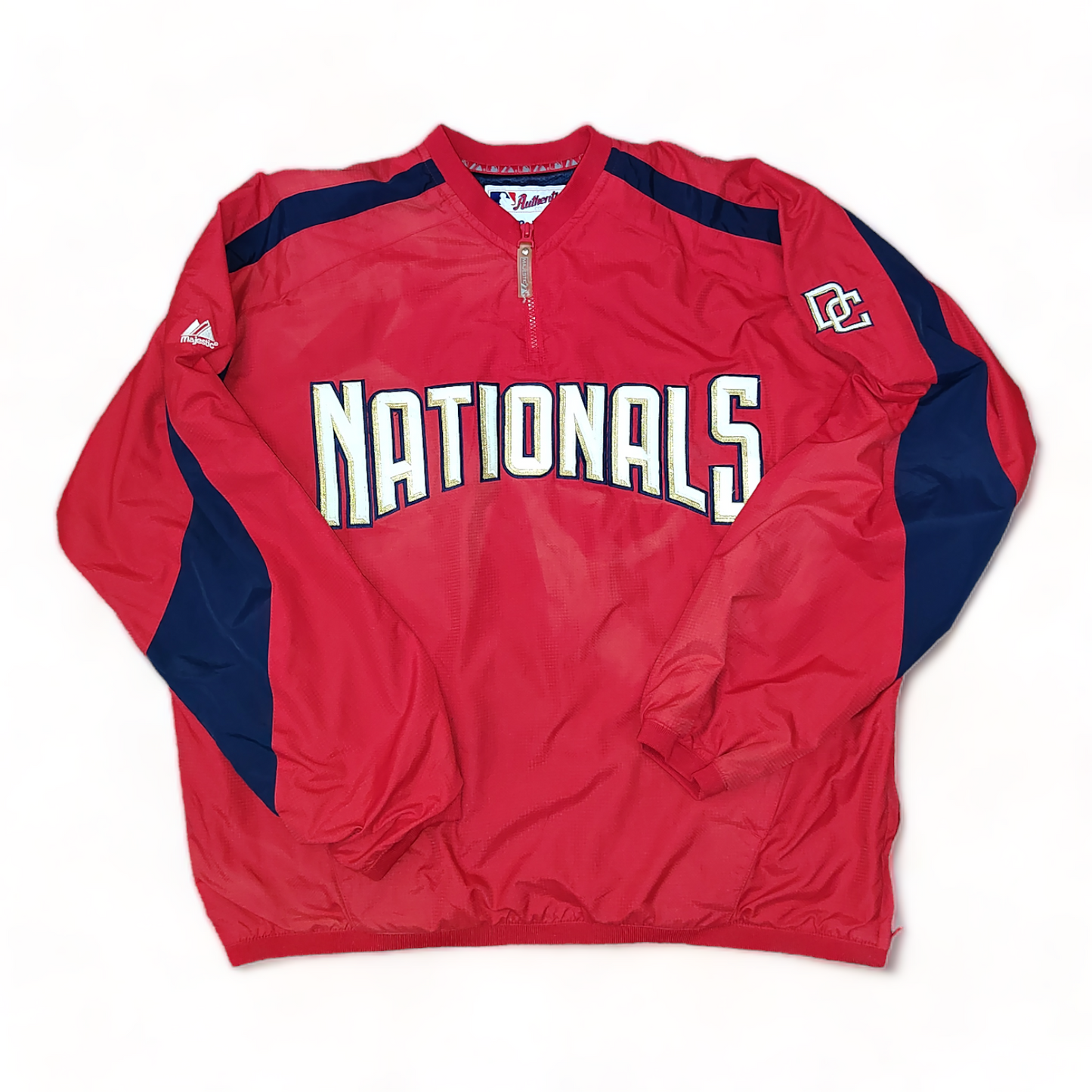 Washington Nationals 2000’s DC Majestic Jersey Mens XL Red USA MLB – Extra Large