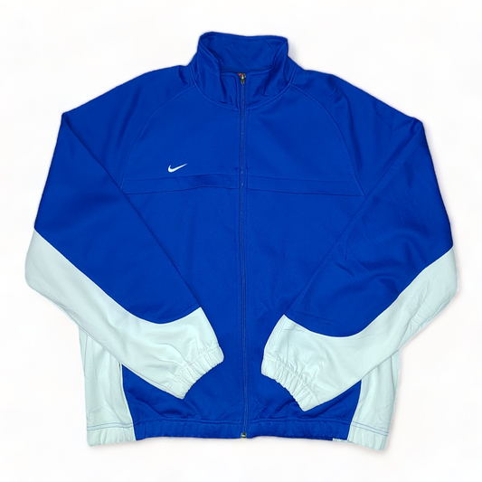 Nike Jersey Mens Blue 90’s XL Zip Up Vintage – Extra Large