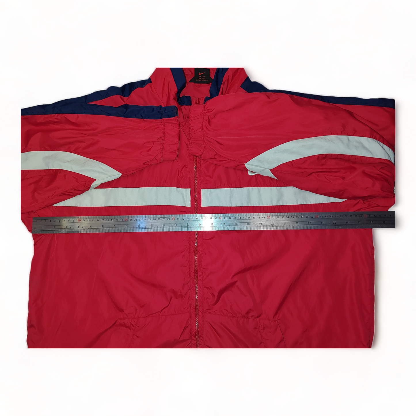 Nike Windbreaker Mens XL Red Zip Up – 90s Vintage