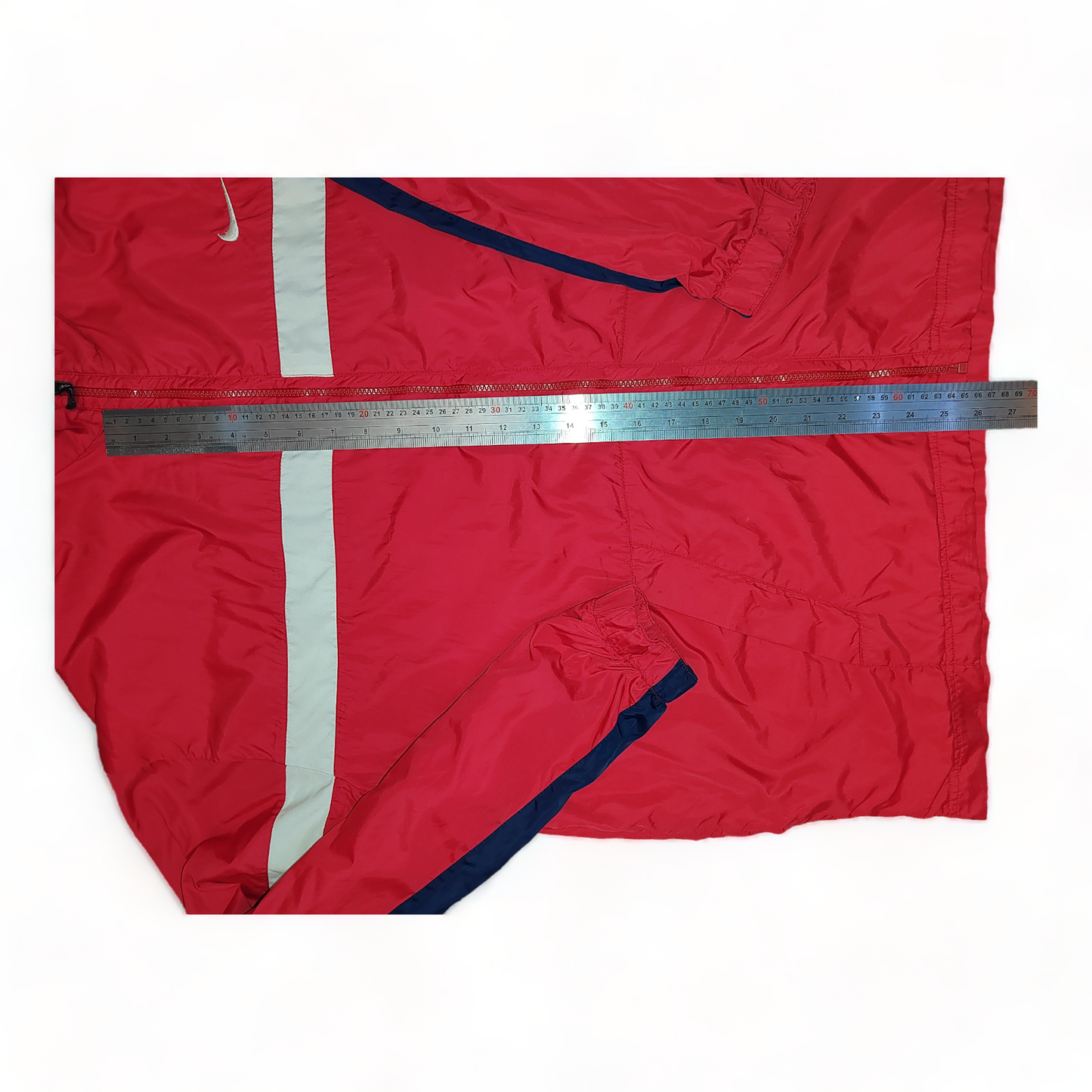 Nike Windbreaker Mens XL Red Zip Up – 90s Vintage