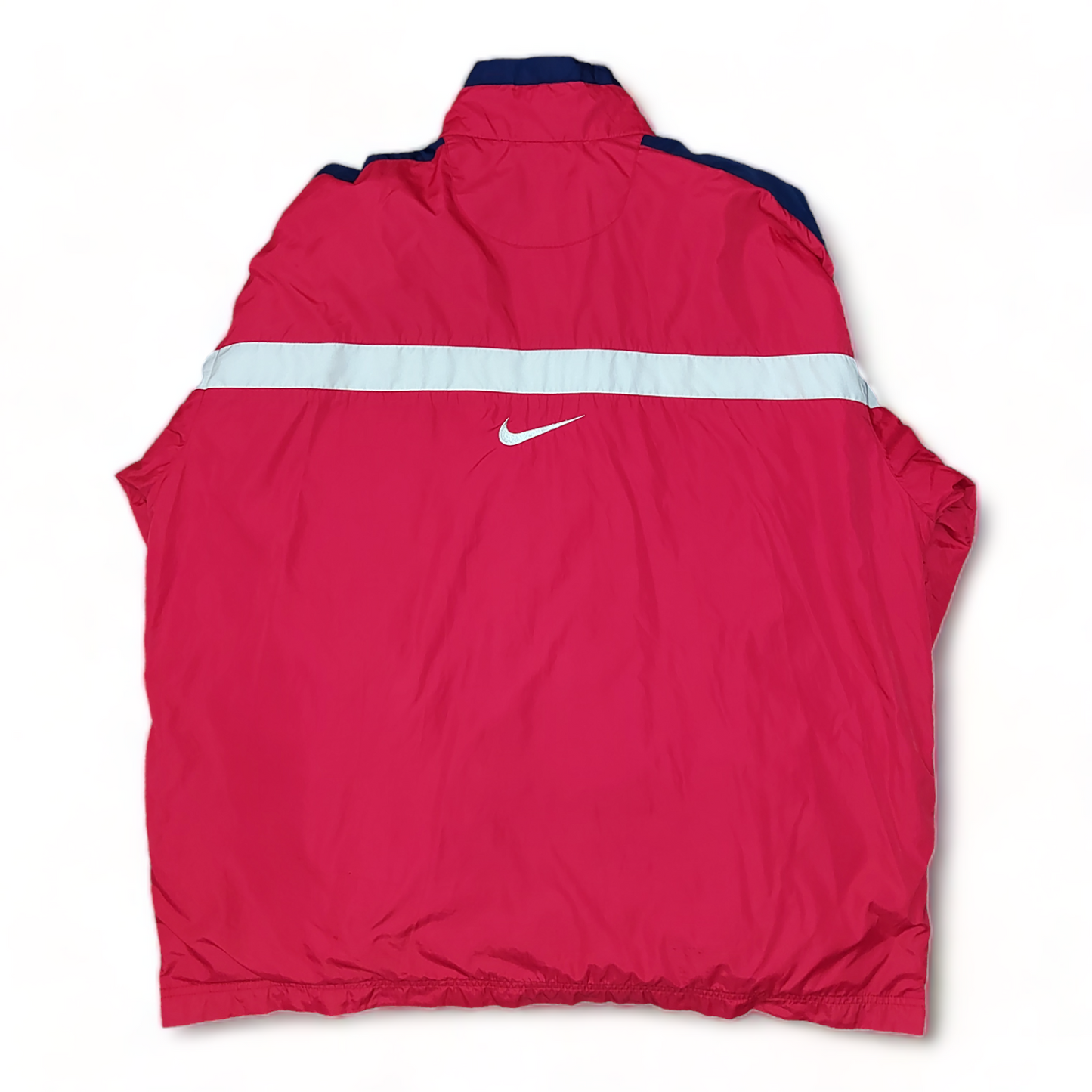 Nike Windbreaker Mens XL Red Zip Up – 90s Vintage