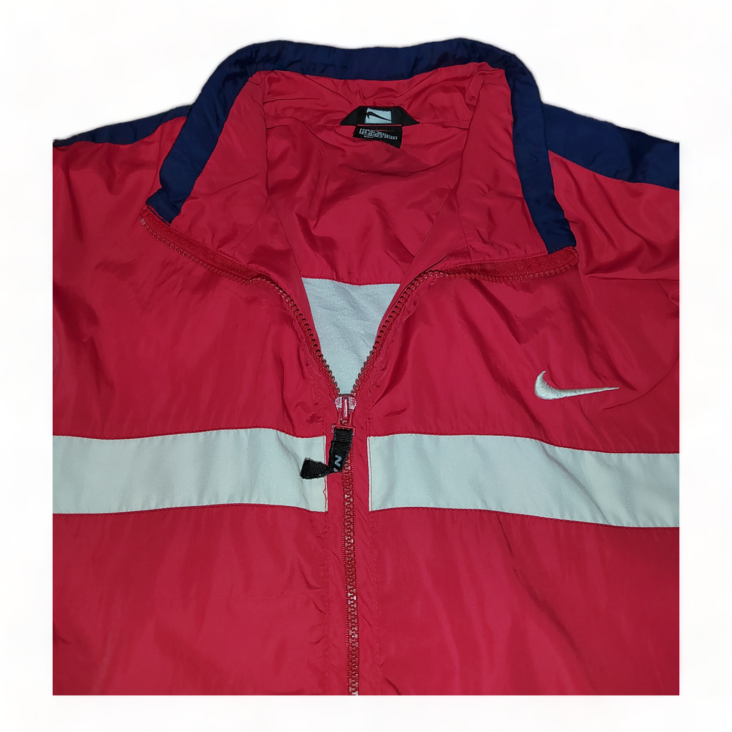 Nike Windbreaker Mens XL Red Zip Up – 90s Vintage