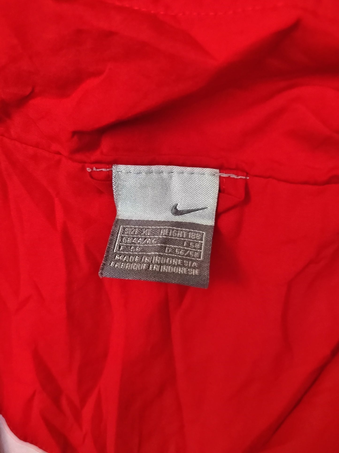 Nike Windbreaker Mens XL Red Zip Up – 00 Vintage