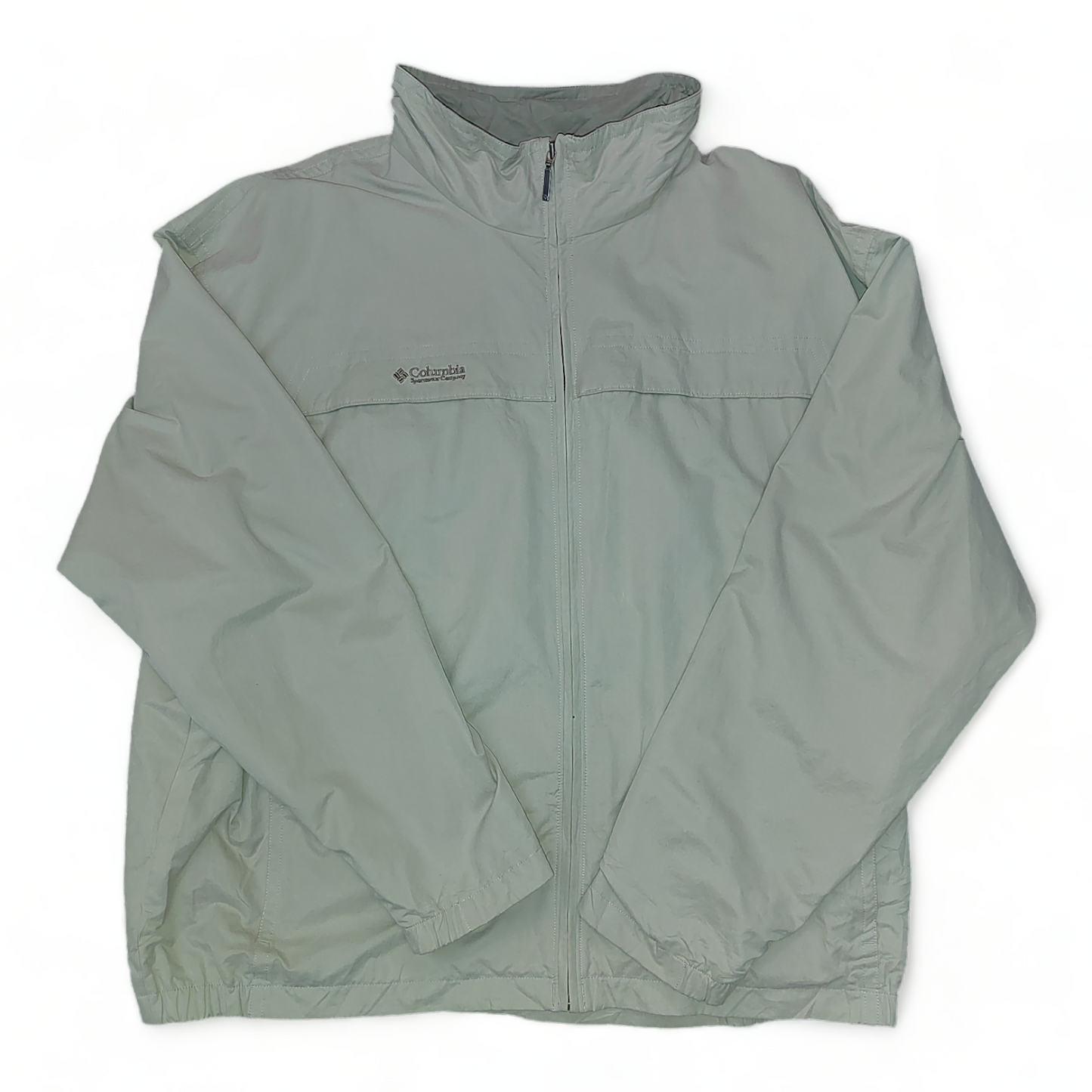 Columbia Jacket Mens XXL Beige Windbreaker