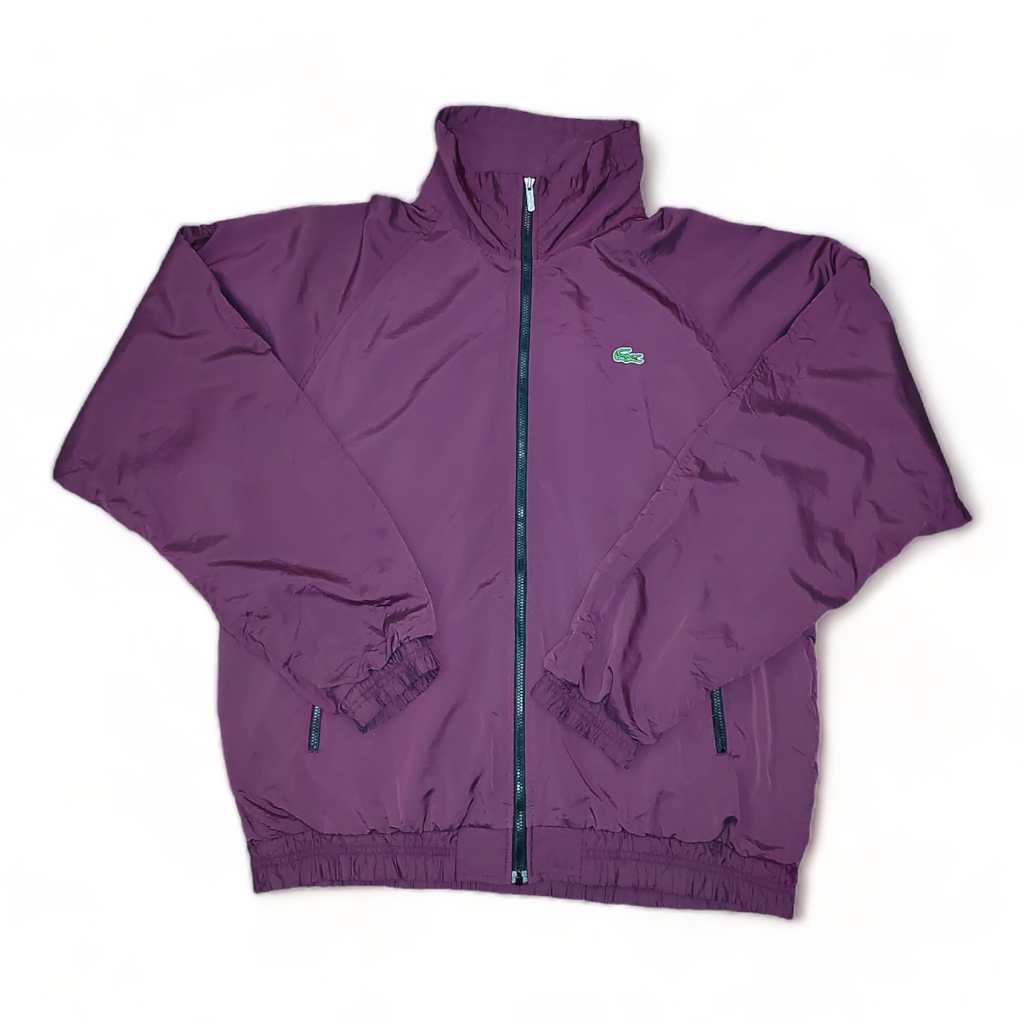 Lacoste Windbreaker Mens Medium Plum