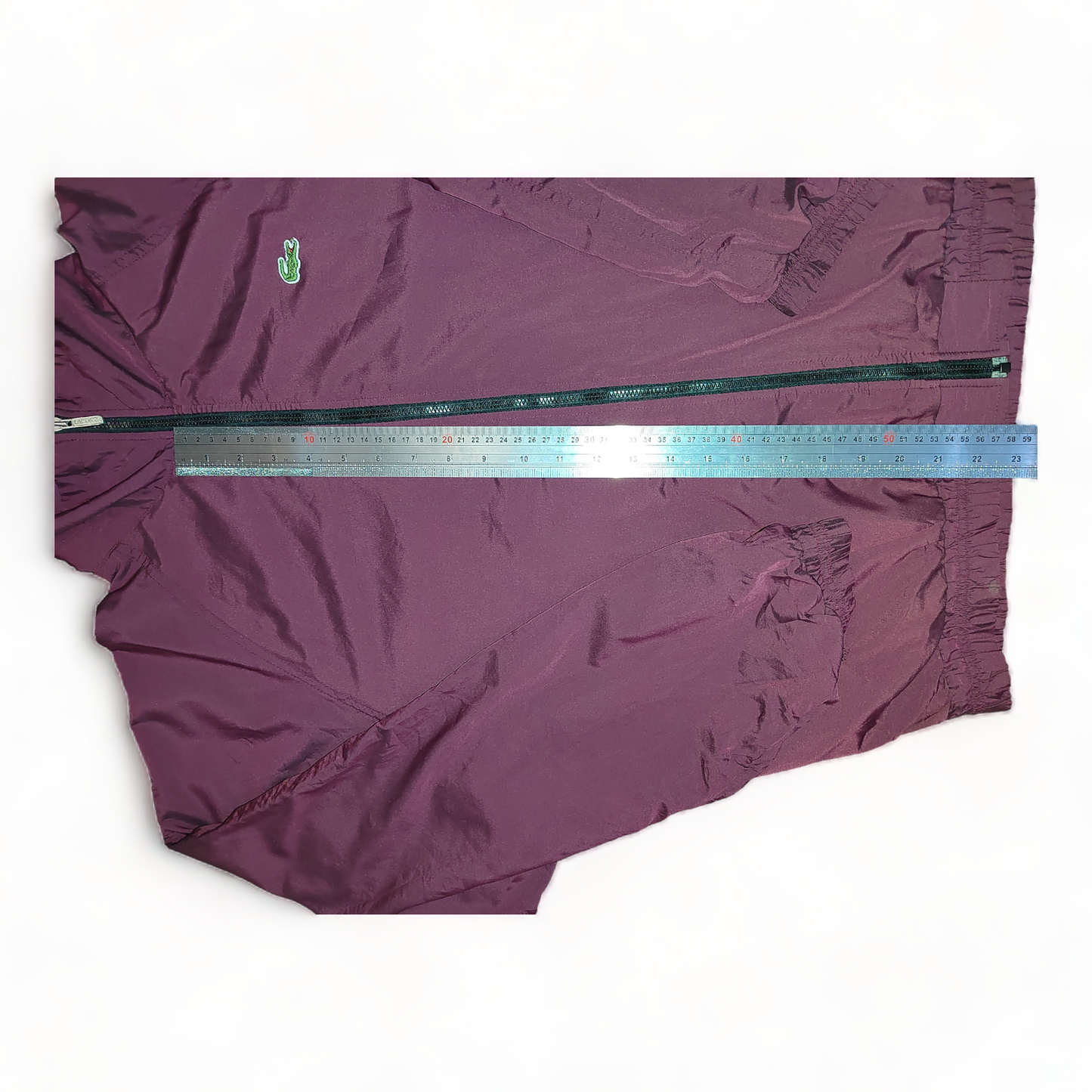 Lacoste Windbreaker Mens Medium Plum