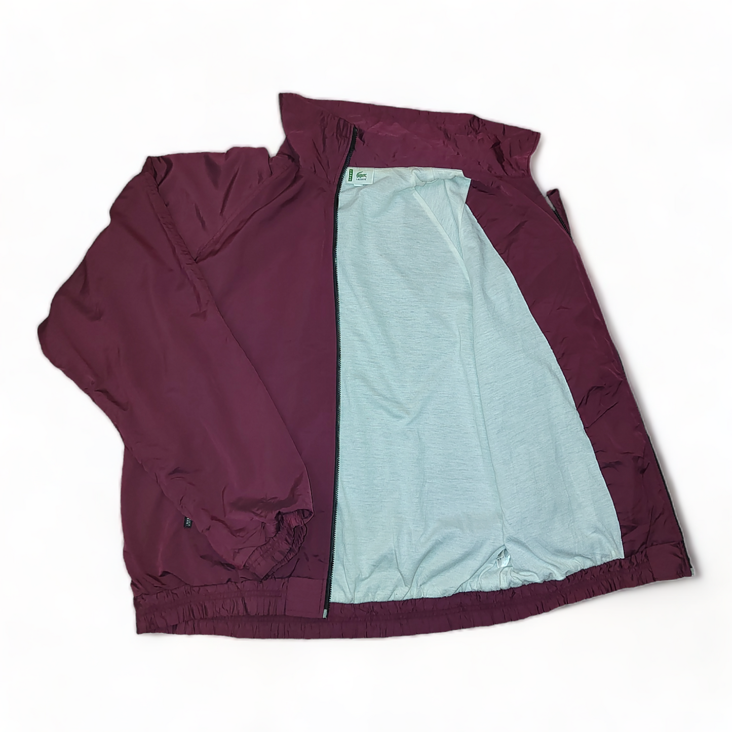 Lacoste Windbreaker Mens Medium Plum